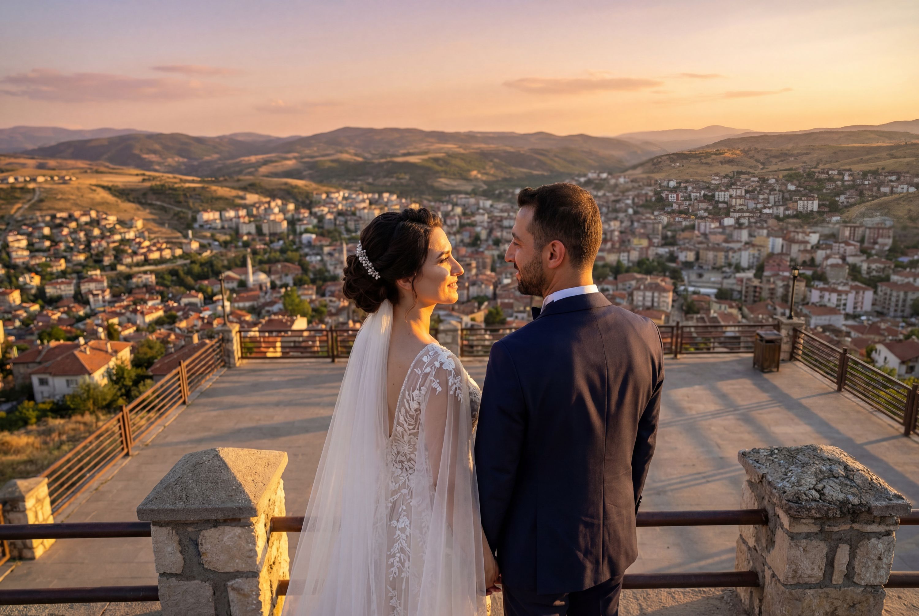Bilecik Panoramic Viewpoint (Seyir Terası) wedding photography Bilecik 