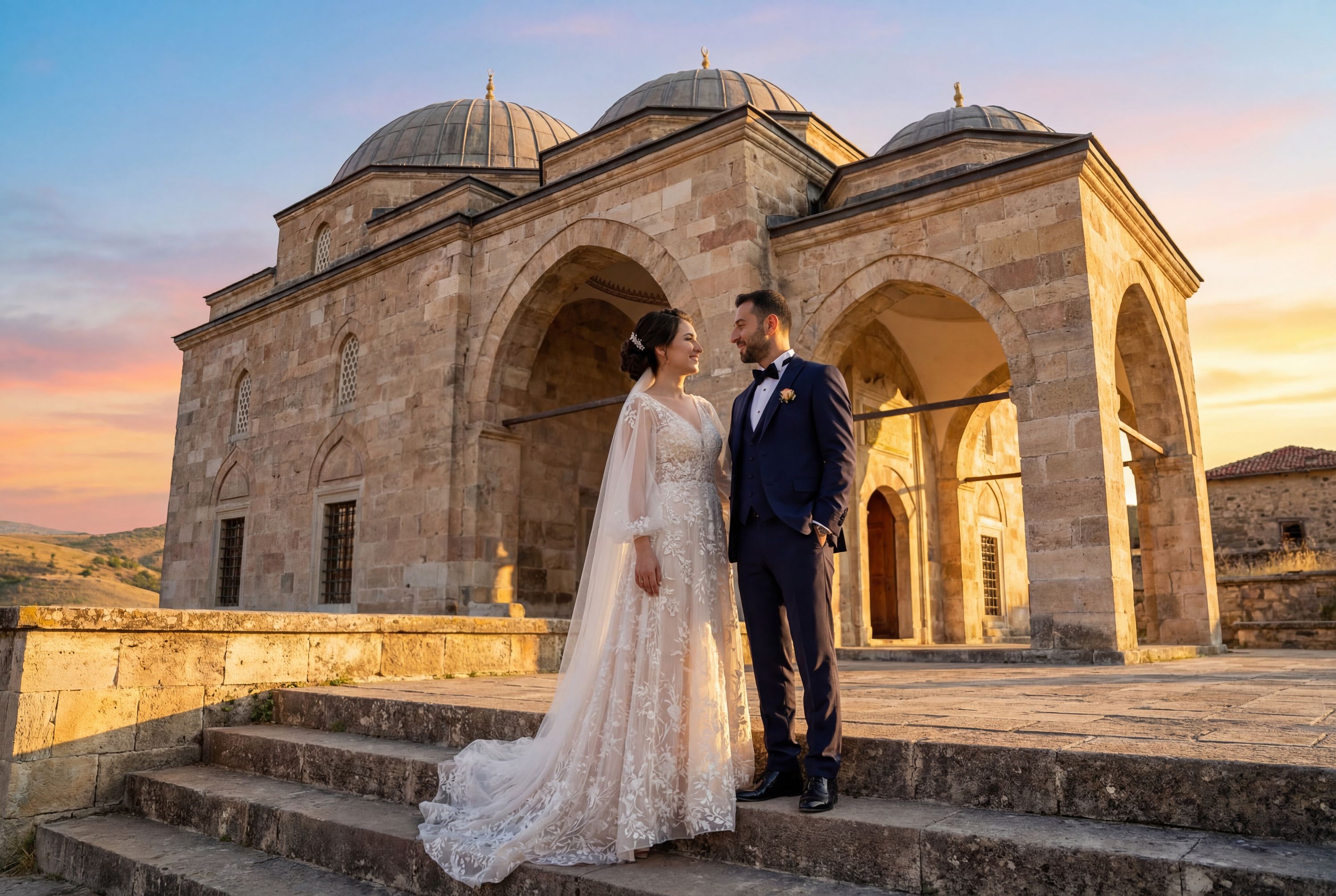 Ertuğrul Gazi Mausoleum wedding photography Bilecik 