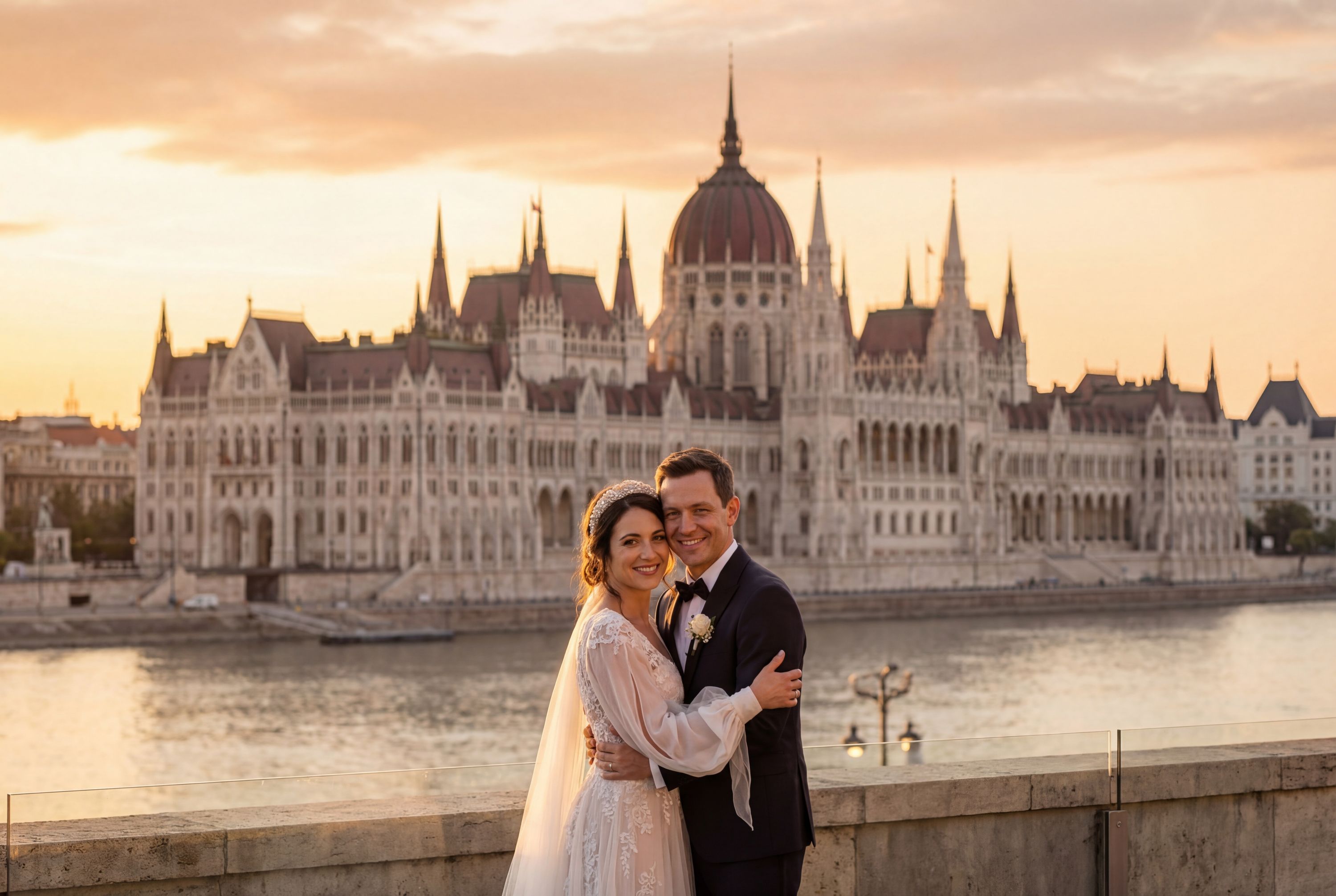Buda Castle (Budavári Palota) wedding photography Budapest 
