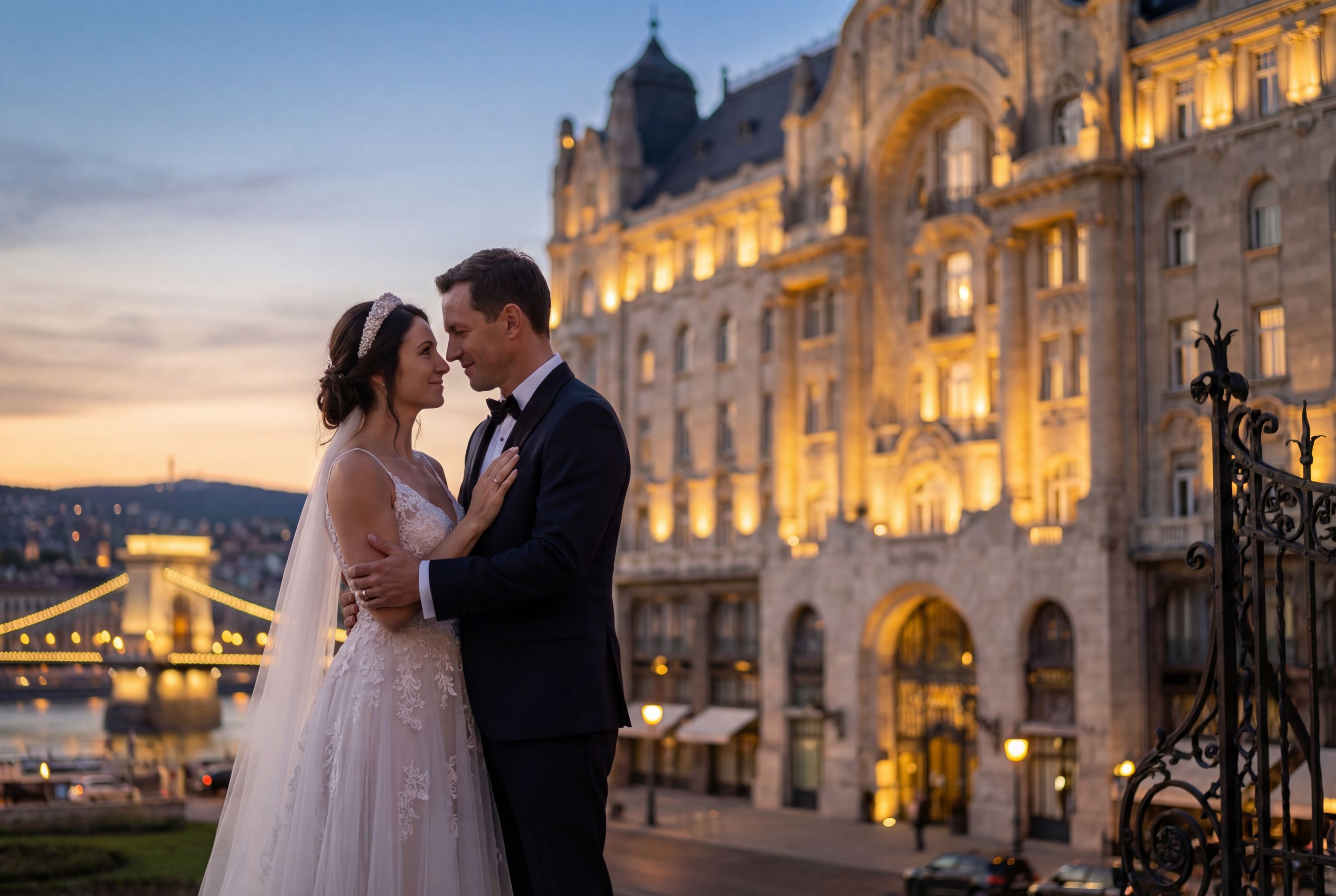 Gresham Palace (Four Seasons Hotel Budapest) wedding photography Budapest 
