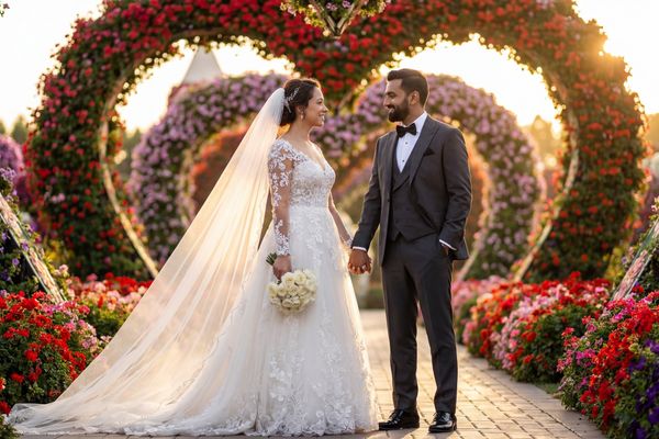 Dubai Miracle Garden wedding photography Dubai Miracle Garden wedding photography Dubai