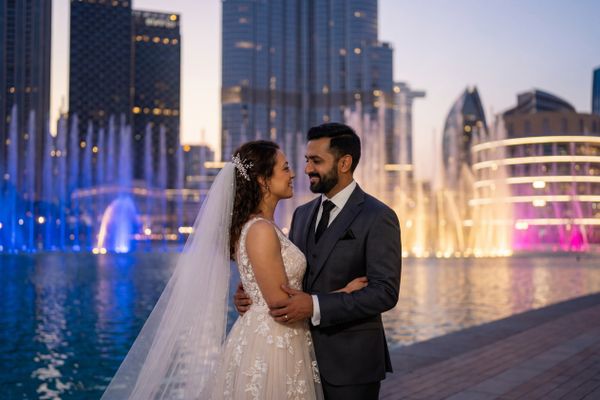 The Dubai Fountain wedding photography The Dubai Fountain wedding photography Dubai