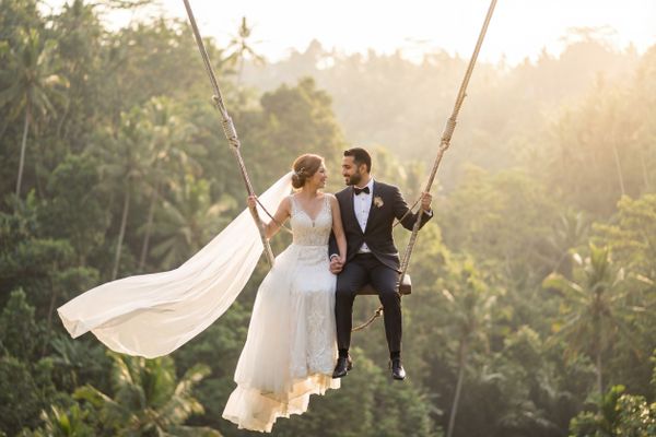 Bali Swing (or similar jungle swings) wedding photography Bali Swing (or similar jungle swings) wedding photography Bali
