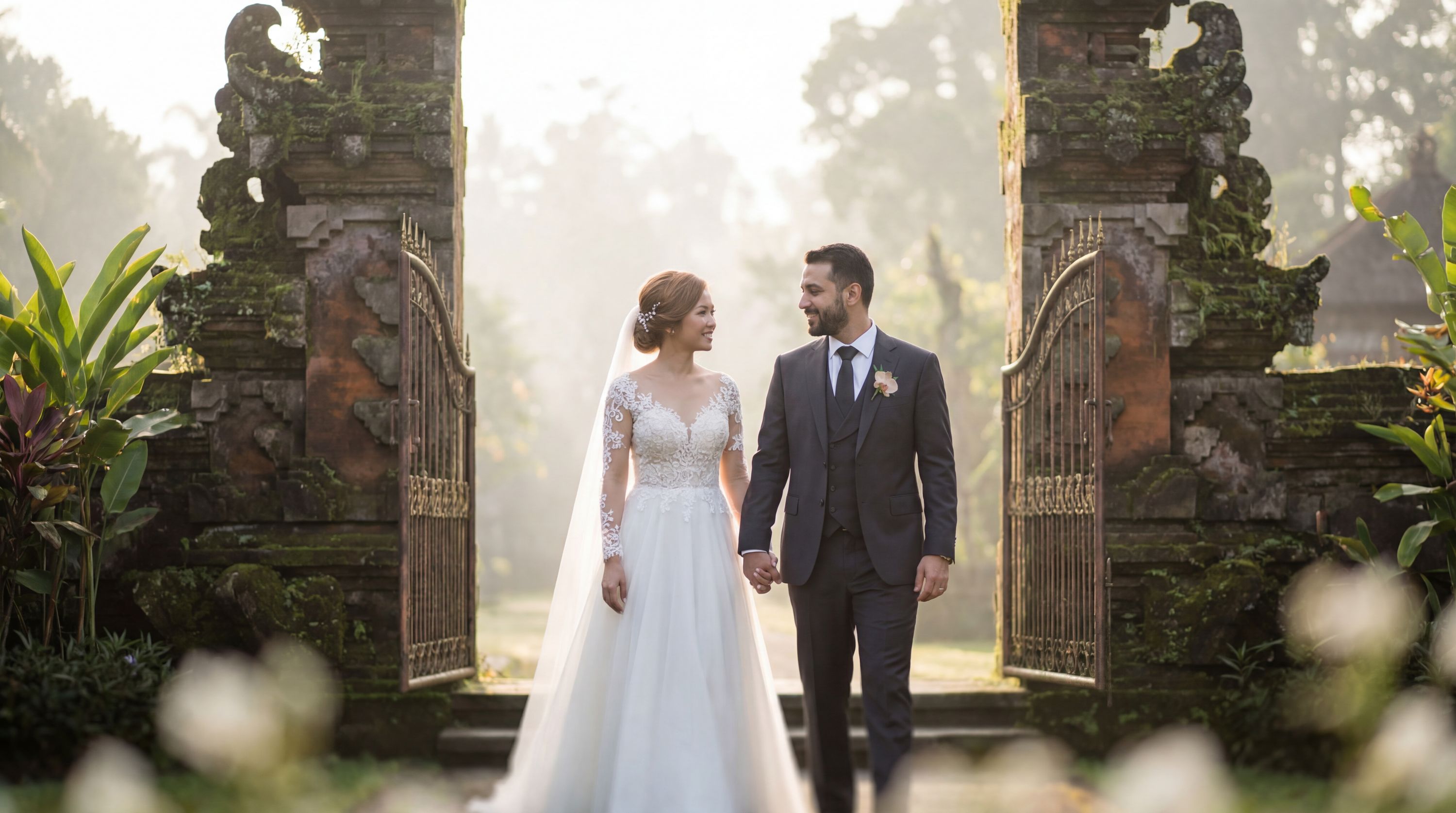 Handara Golf & Resort Bali Gate wedding photography Bali 