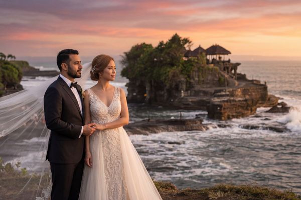 Tanah Lot Temple wedding photography Tanah Lot Temple wedding photography Bali