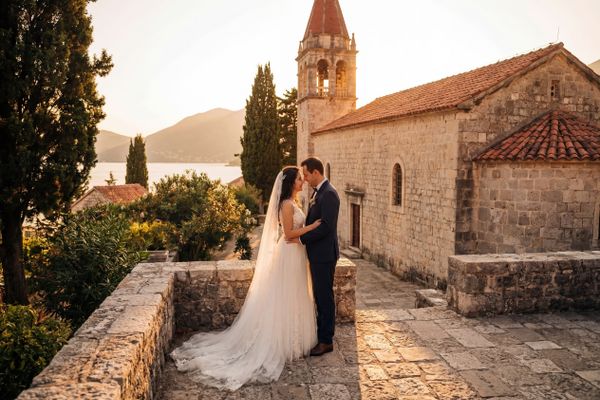 Wedding photography Herceg Novi - Church of St. Spas, Topla
