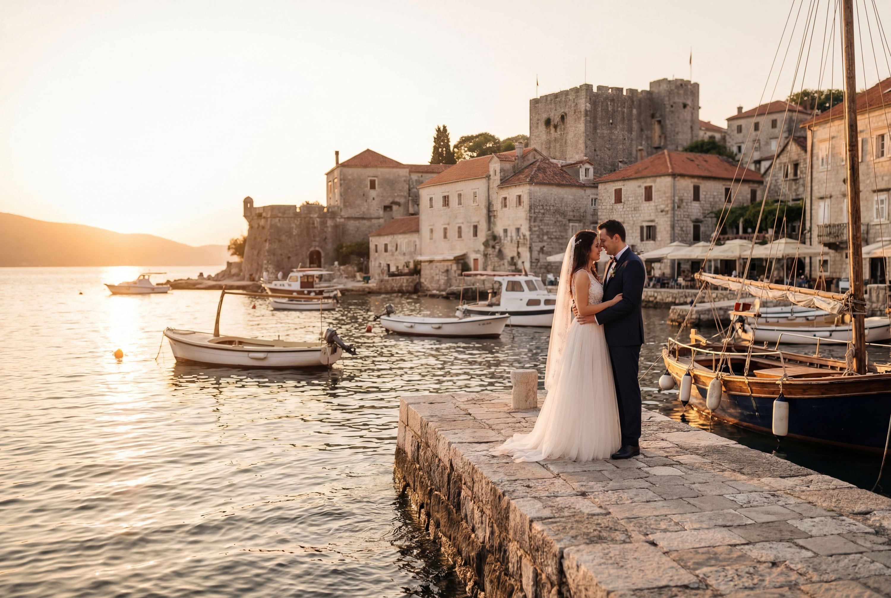 Wedding photography Herceg Novi - Škver (City Port)