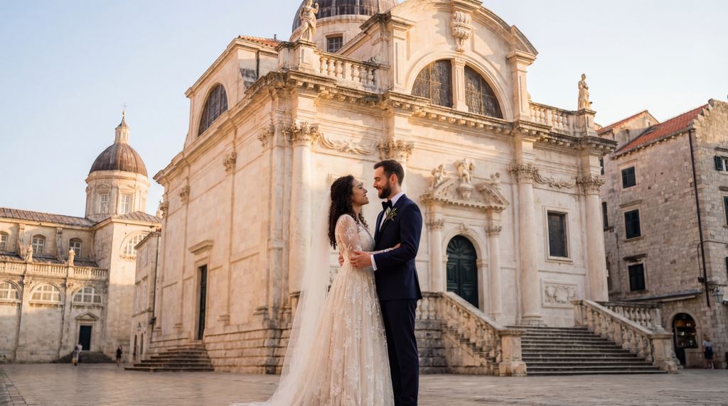 Dubrovnik Cathedral (Cathedral of the Assumption of the Virgin Mary) wedding photography, Dubrovnik, Dubrovnik Cathedral (Cathedral of the Assumption of the Virgin Mary) wedding photography, Dubrovnik,