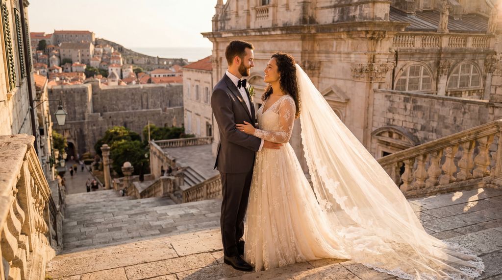 Jesuit Staircase (Ulica Uz Jezuite) wedding photography, Dubrovnik, Jesuit Staircase (Ulica Uz Jezuite) wedding photography, Dubrovnik,