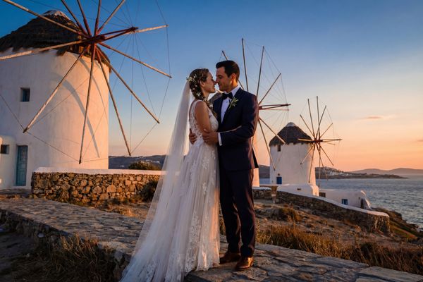Kato Mili Windmills wedding photography Kato Mili Windmills wedding photography Mykonos