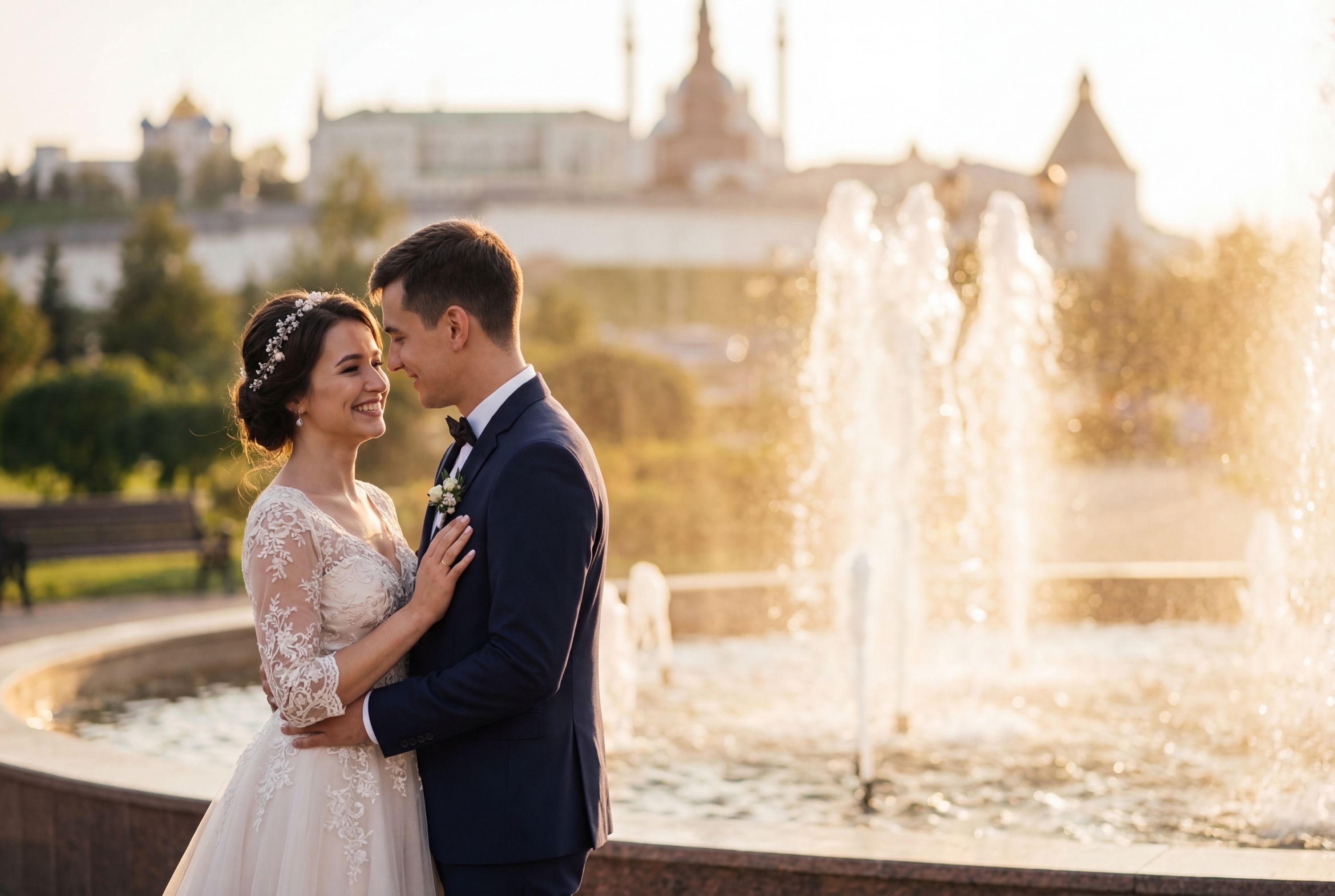 Wedding photography Kazan - Millennium Park