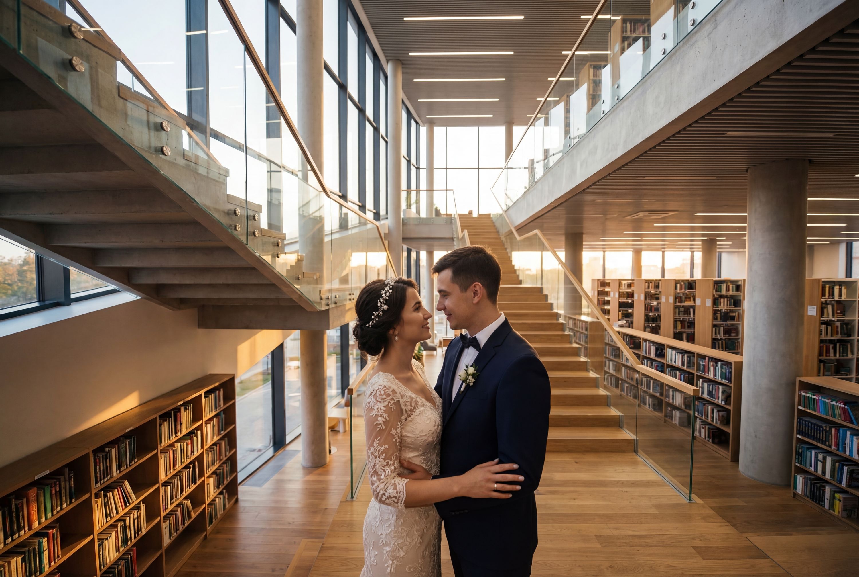 Kazan wedding photography — couple at Kazan Kremlin with Kul Sharif Mosque backdrop
