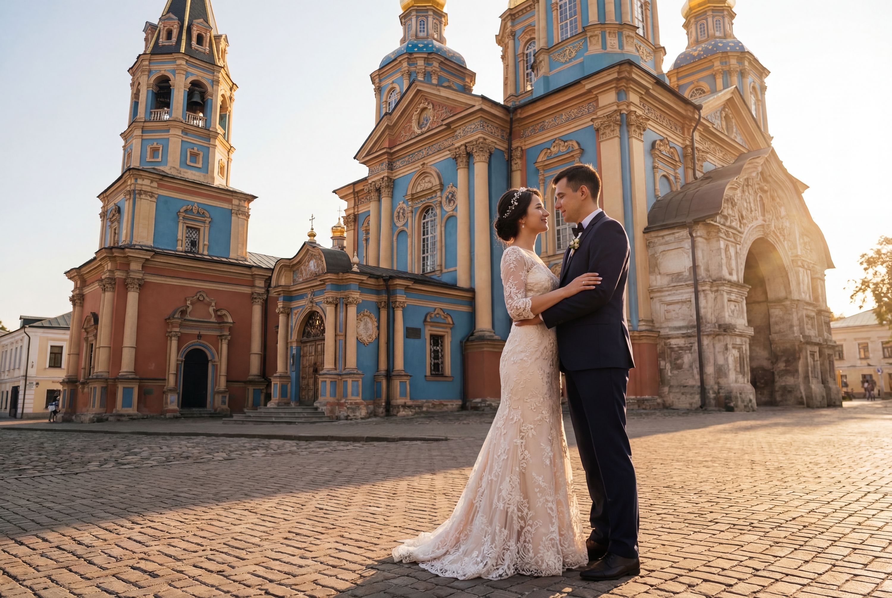 Wedding photography Kazan - Saints Peter and Paul Cathedral