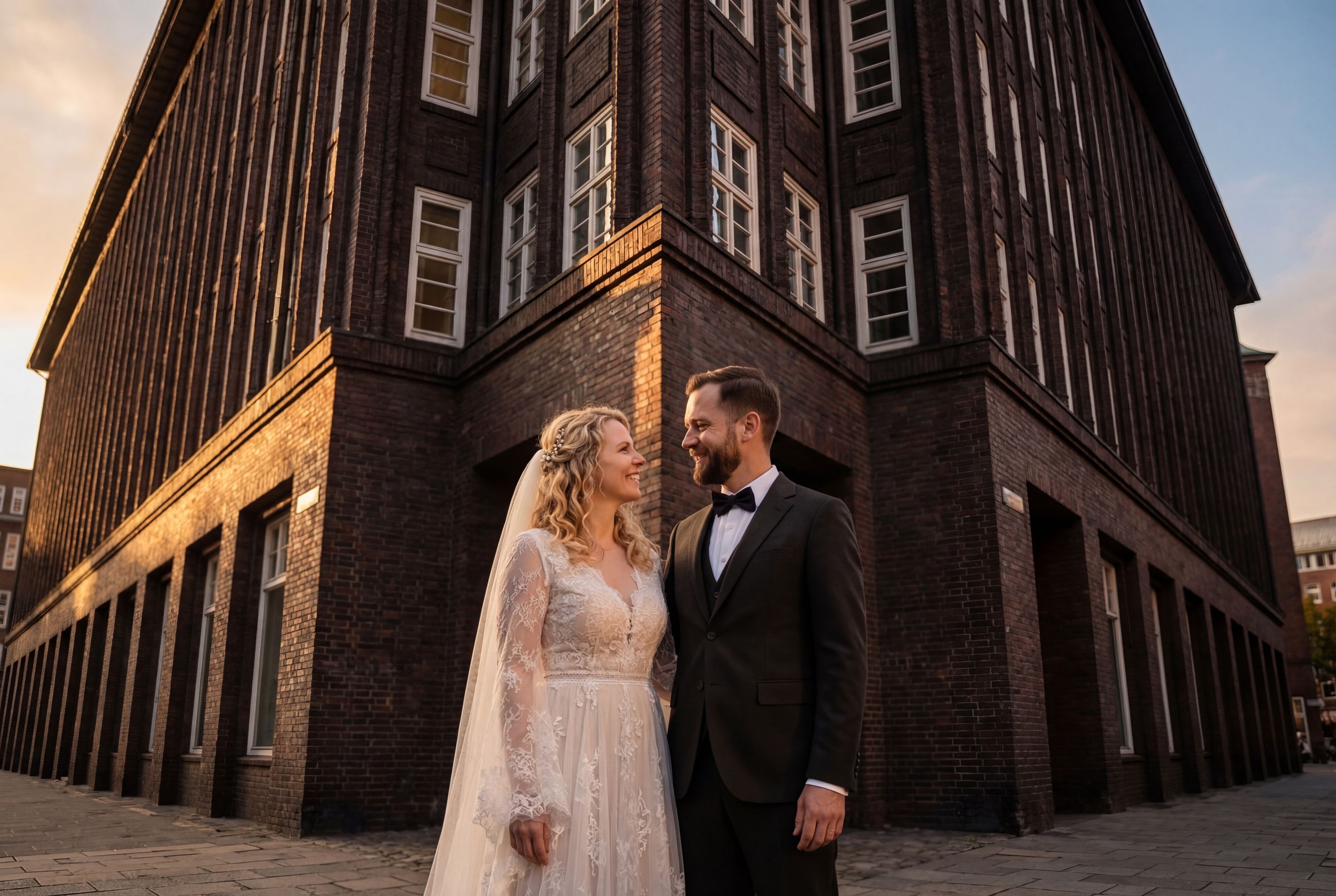 Wedding photography Hamburg - Chilehaus