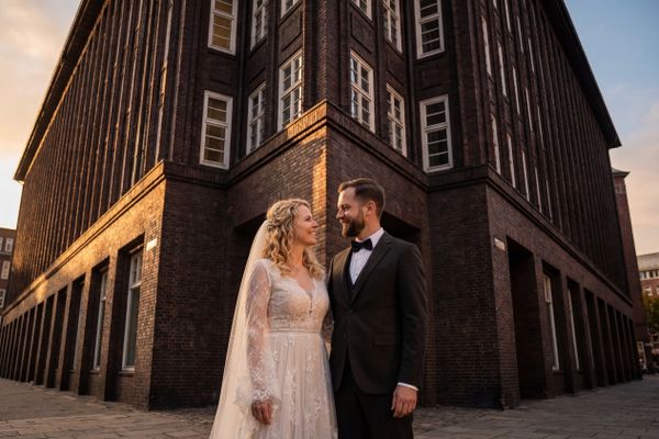 Wedding photography Hamburg - Chilehaus
