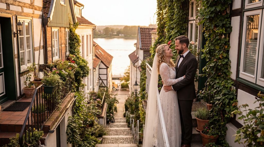 Blankenese Treppenviertel wedding photography, Hamburg, Blankenese Treppenviertel wedding photography, Hamburg,