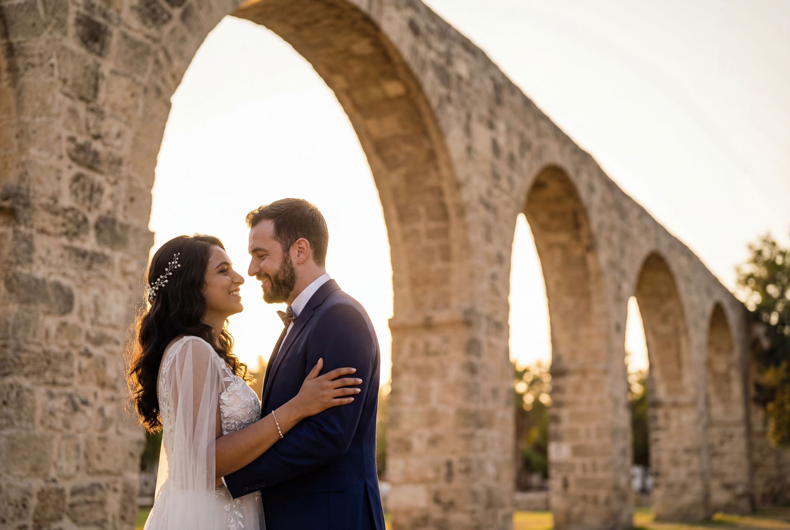 Wedding photography Larnaca - Kamares Aqueduct (Old Aqueduct)