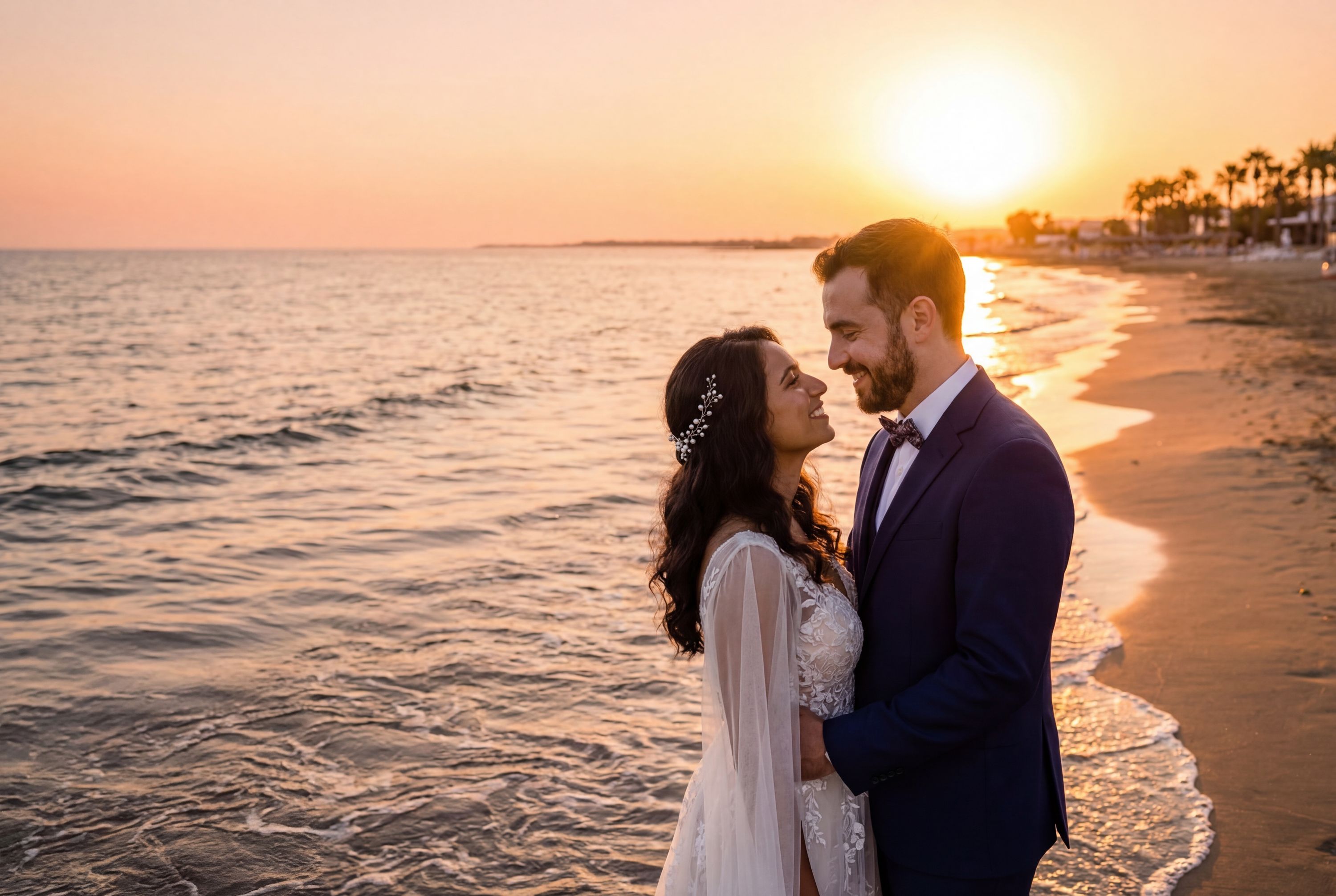 Wedding photography Larnaca - Mackenzie Beach