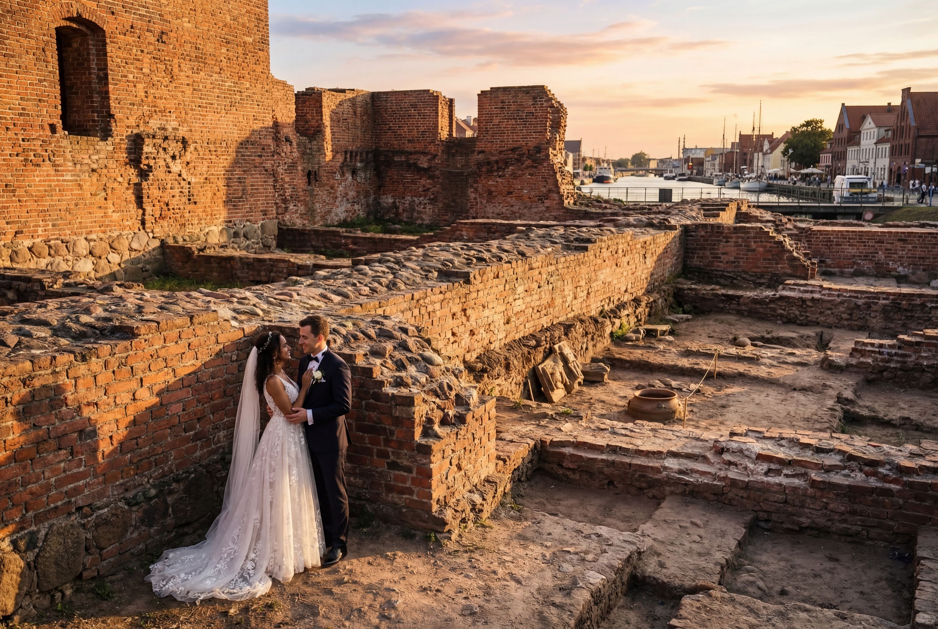 Wedding photography Klaipėda - Klaipėda Castle Site & Museum