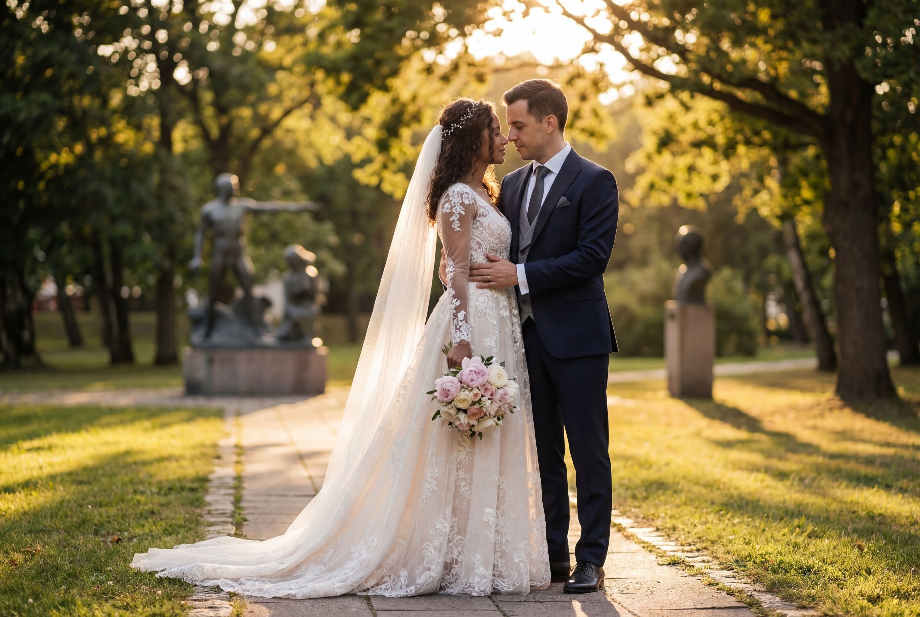 Wedding photography Klaipėda - Klaipėda Sculpture Park