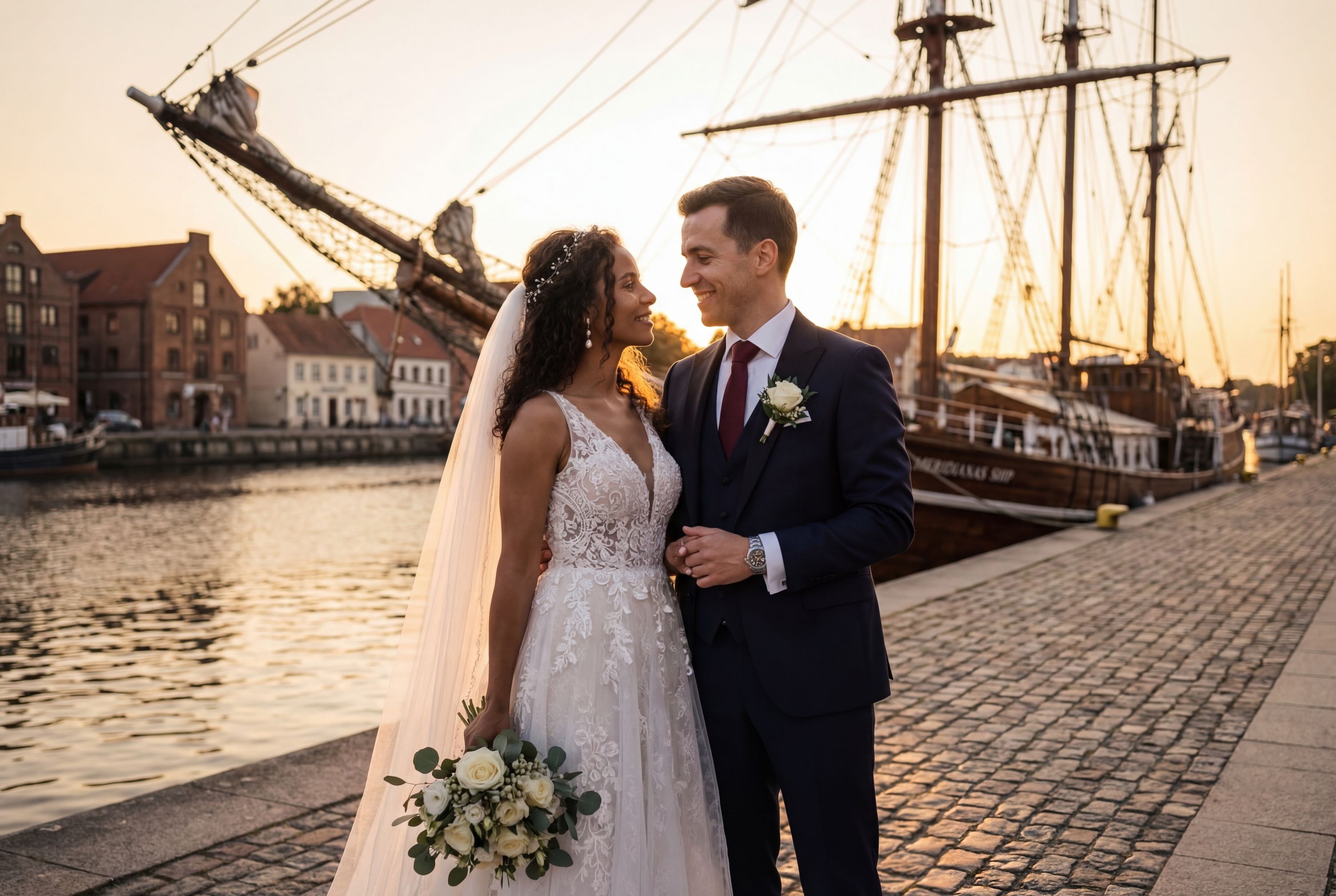 Wedding photography Klaipėda - Meridianas Ship