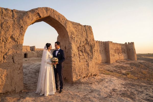 Wedding photography Mary - Ancient Merv Archaeological Park