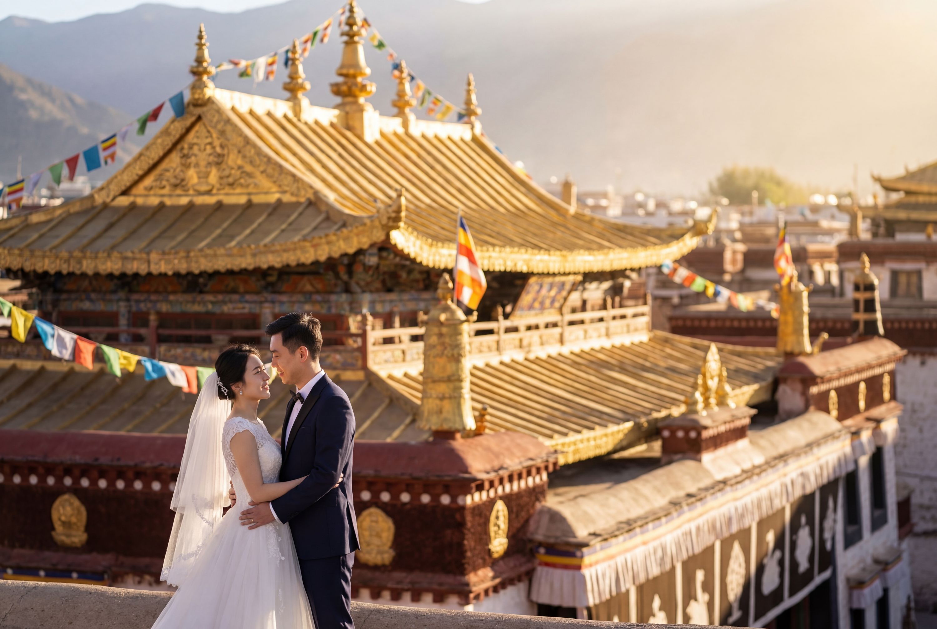 Wedding photography Lhasa - Ramoche Temple