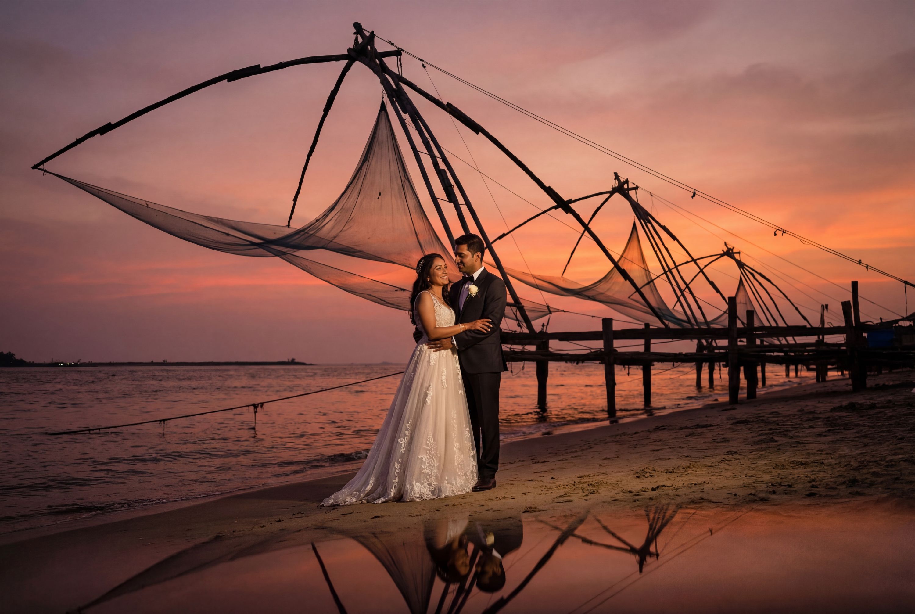 Wedding photography Kochi - Chinese Fishing Nets