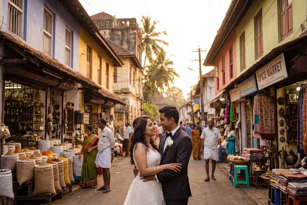 Wedding photography Kochi - Jew Town Streets
