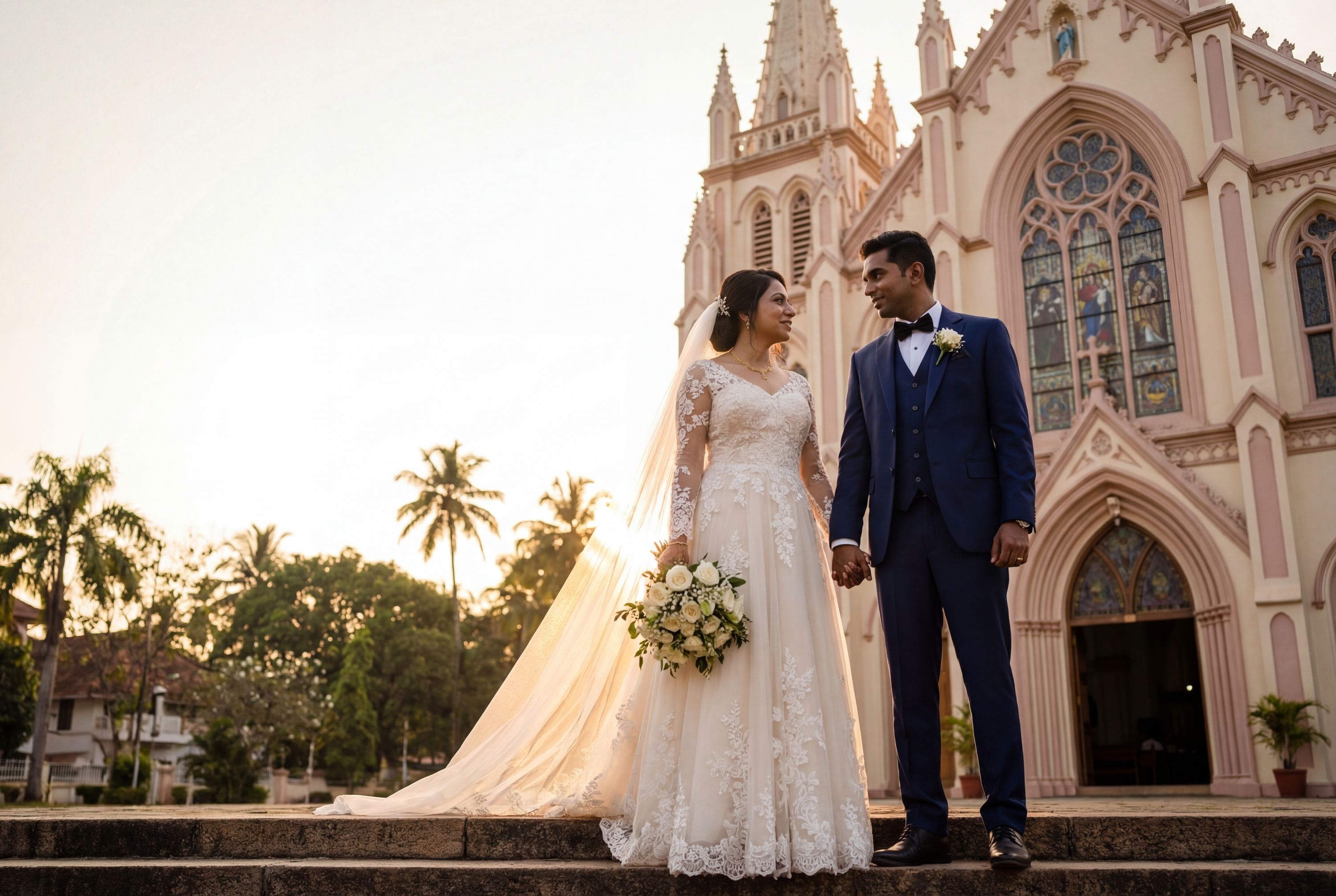 Wedding photography Kochi - Santa Cruz Basilica