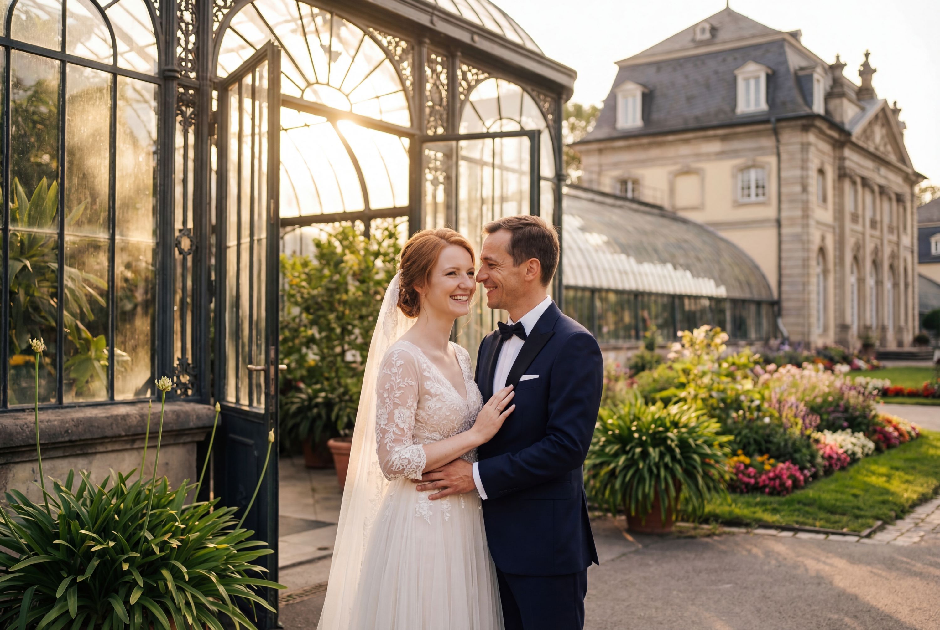 Flora and Botanical Garden Cologne (Flora und Botanischer Garten Köln) wedding photography Cologne 