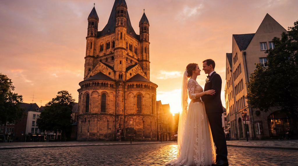Great St. Martin Church (Groß St. Martin) wedding photography, Cologne, Great St. Martin Church (Groß St. Martin) wedding photography, Cologne,