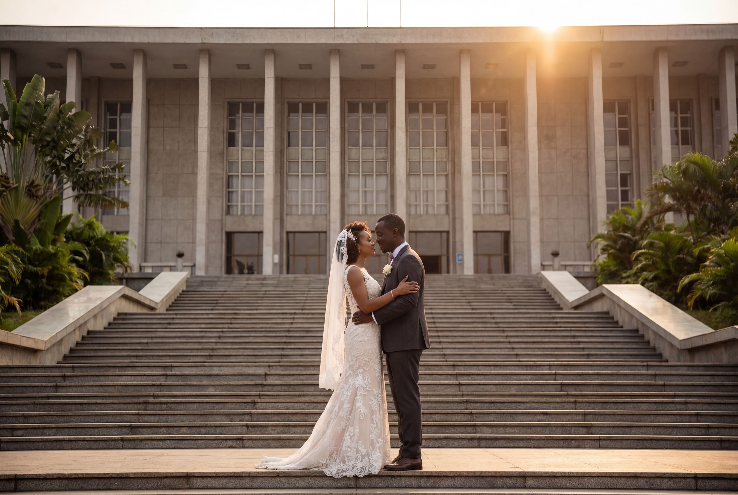 Wedding photography Kinshasa - Palais du Peuple