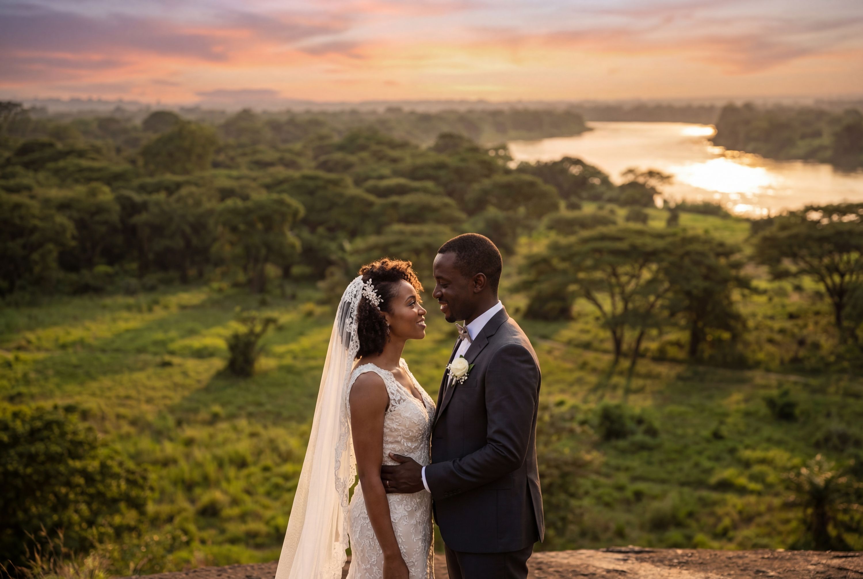 Wedding photography Kinshasa - Parc de la N'sele