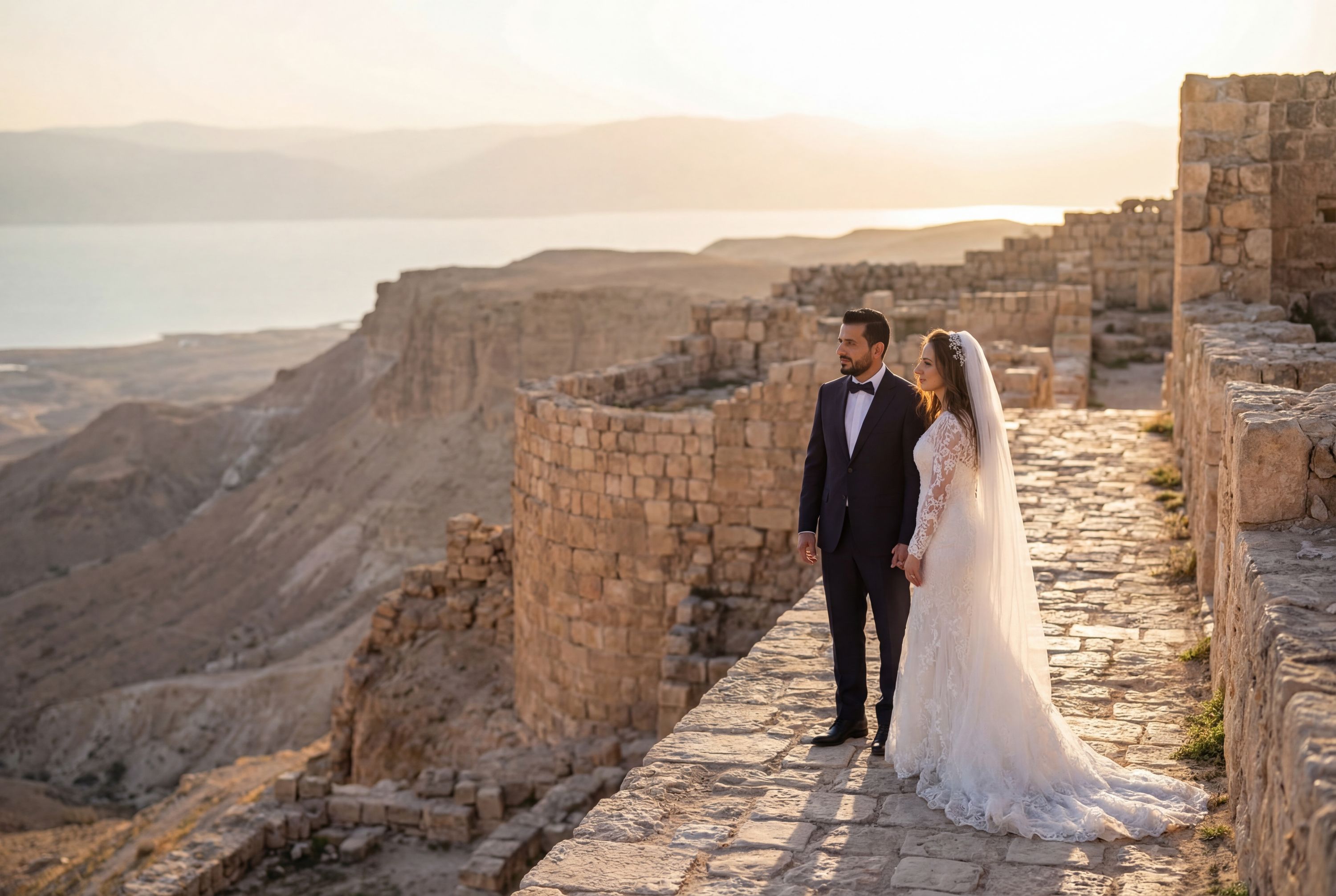 Wedding photography Madaba - Mukawir (Machaerus Fortress)