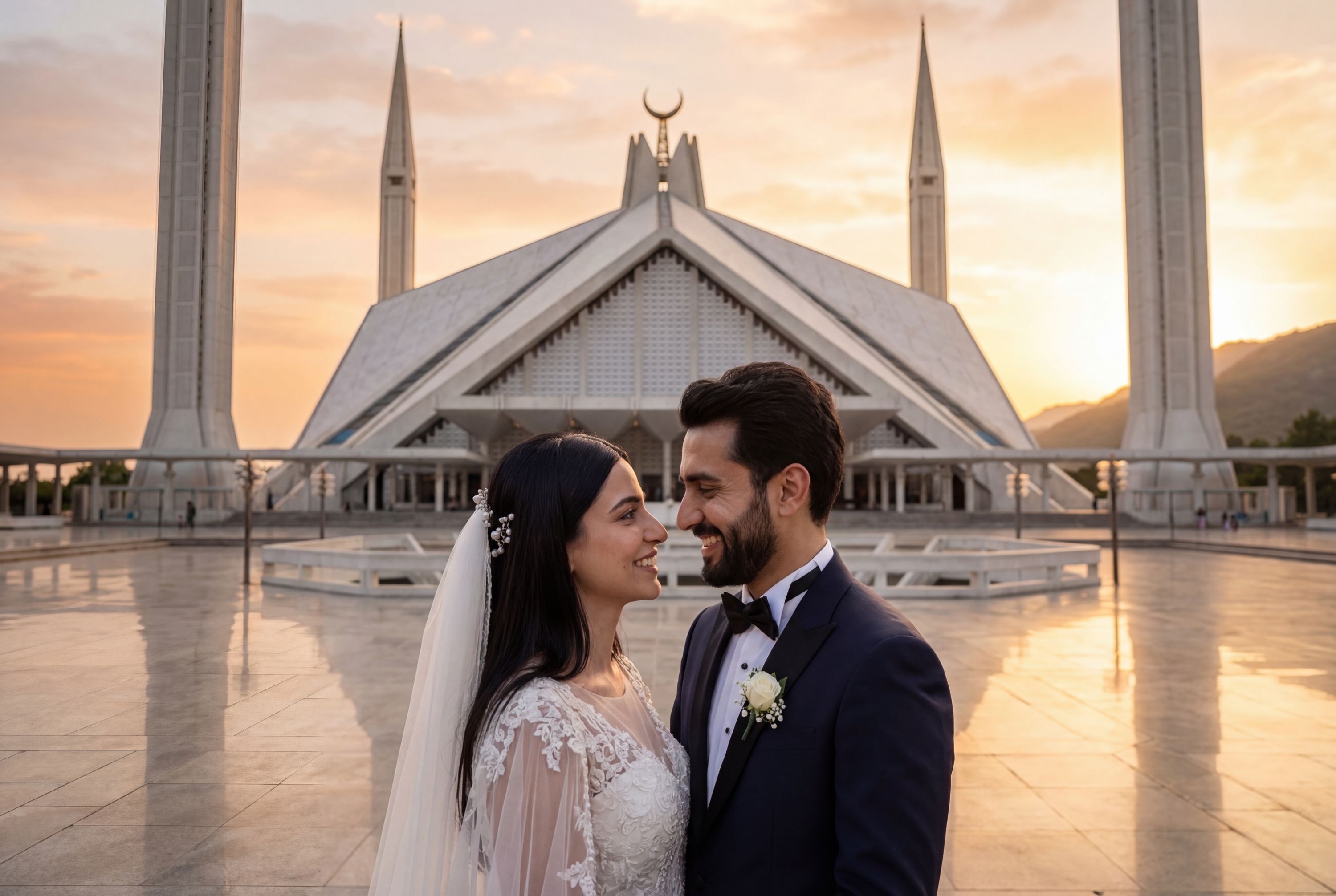 Wedding photography Islamabad - Faisal Mosque