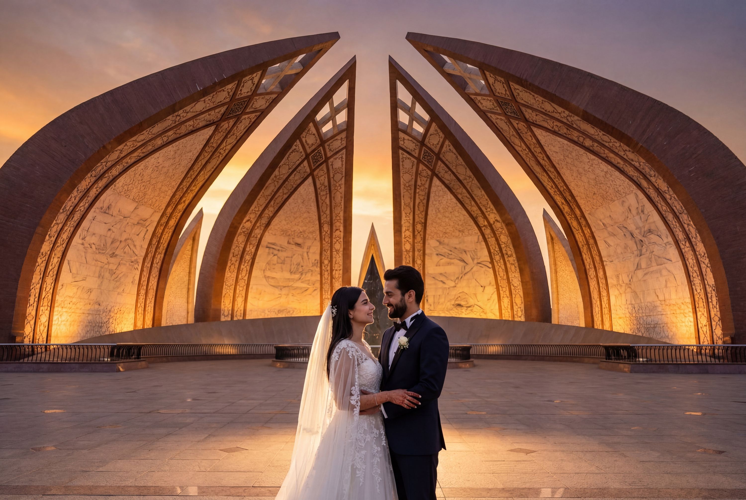Wedding photography Islamabad - Pakistan Monument