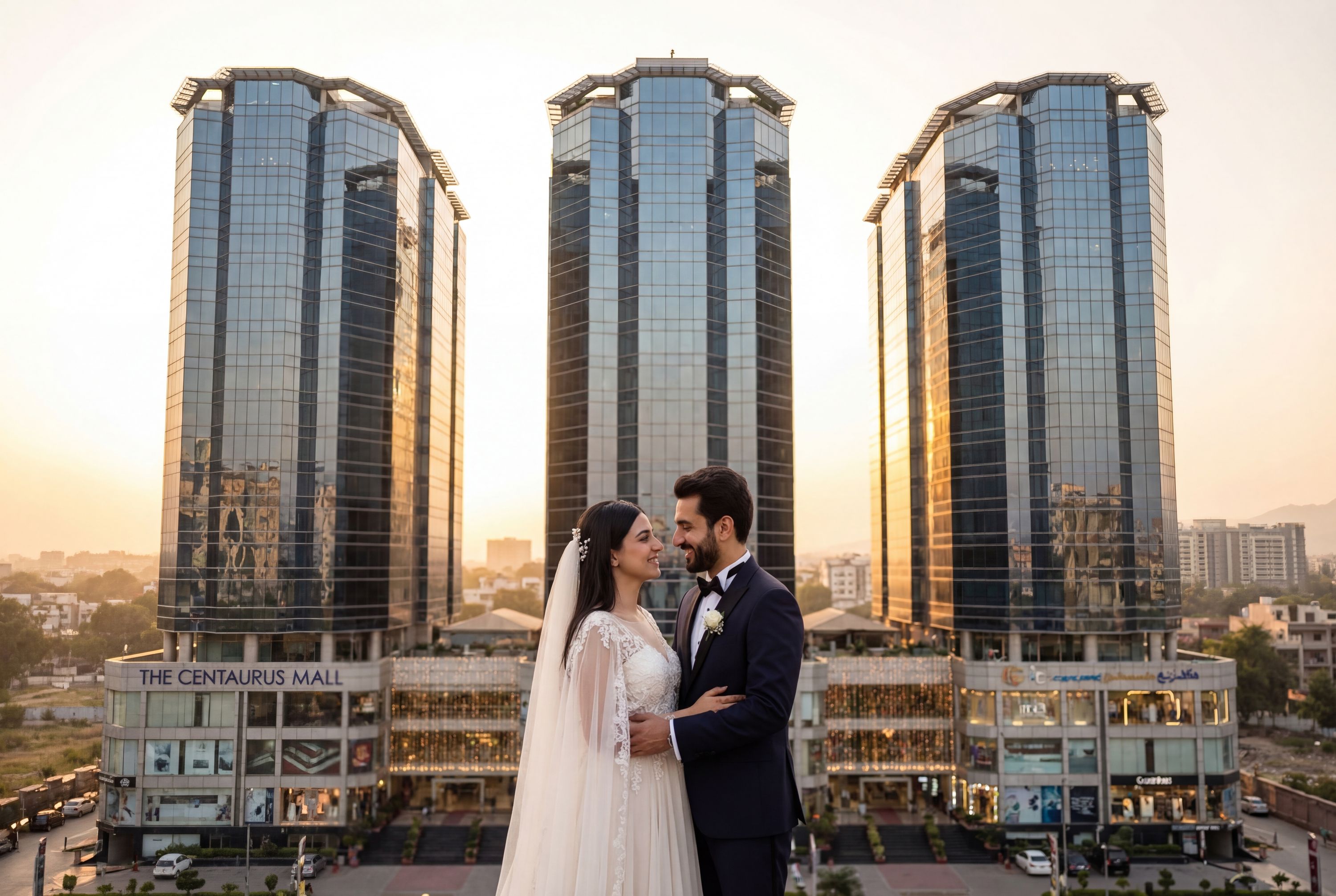 Wedding photography Islamabad - The Centaurus Mall (Exterior)