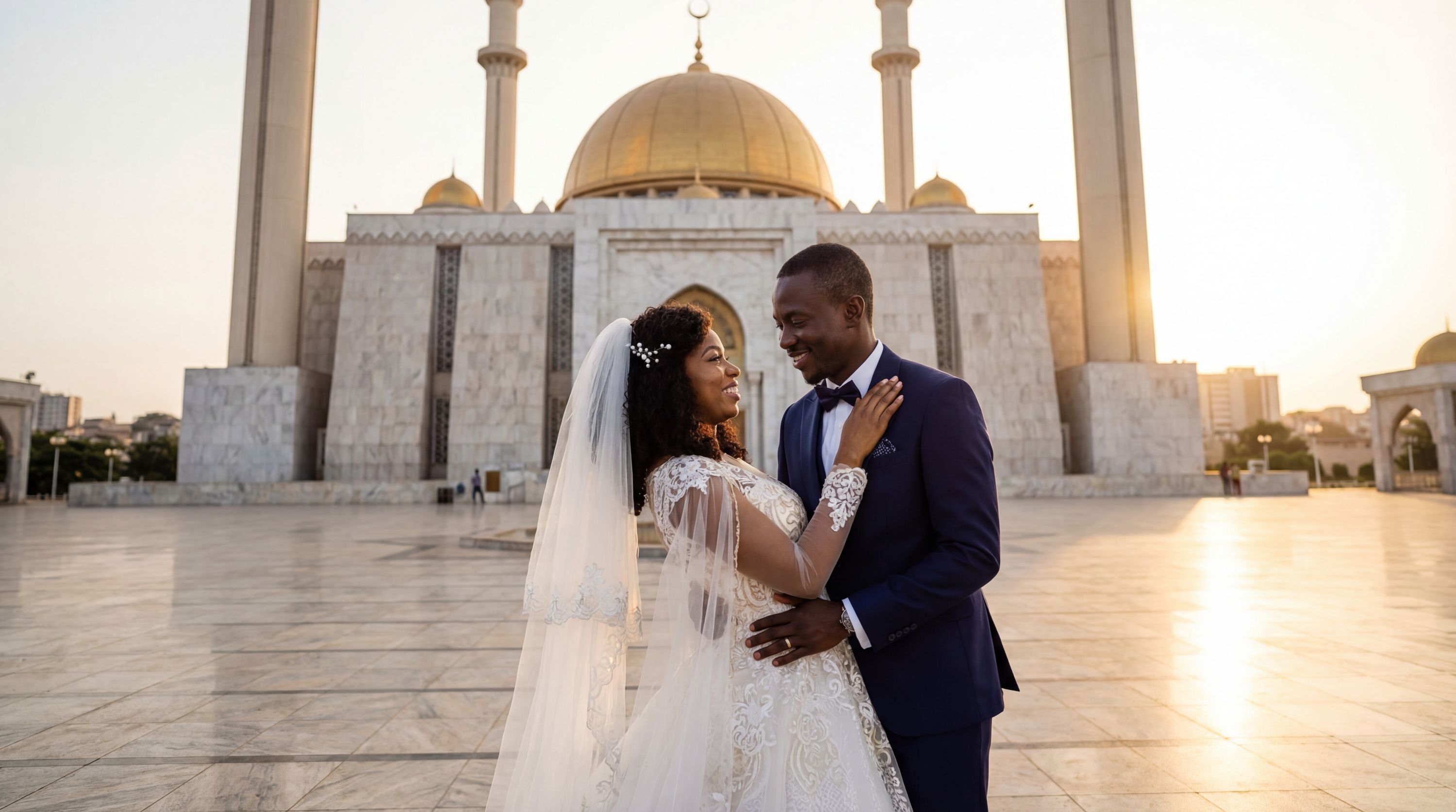 Abuja National Mosque wedding photography Abuja 