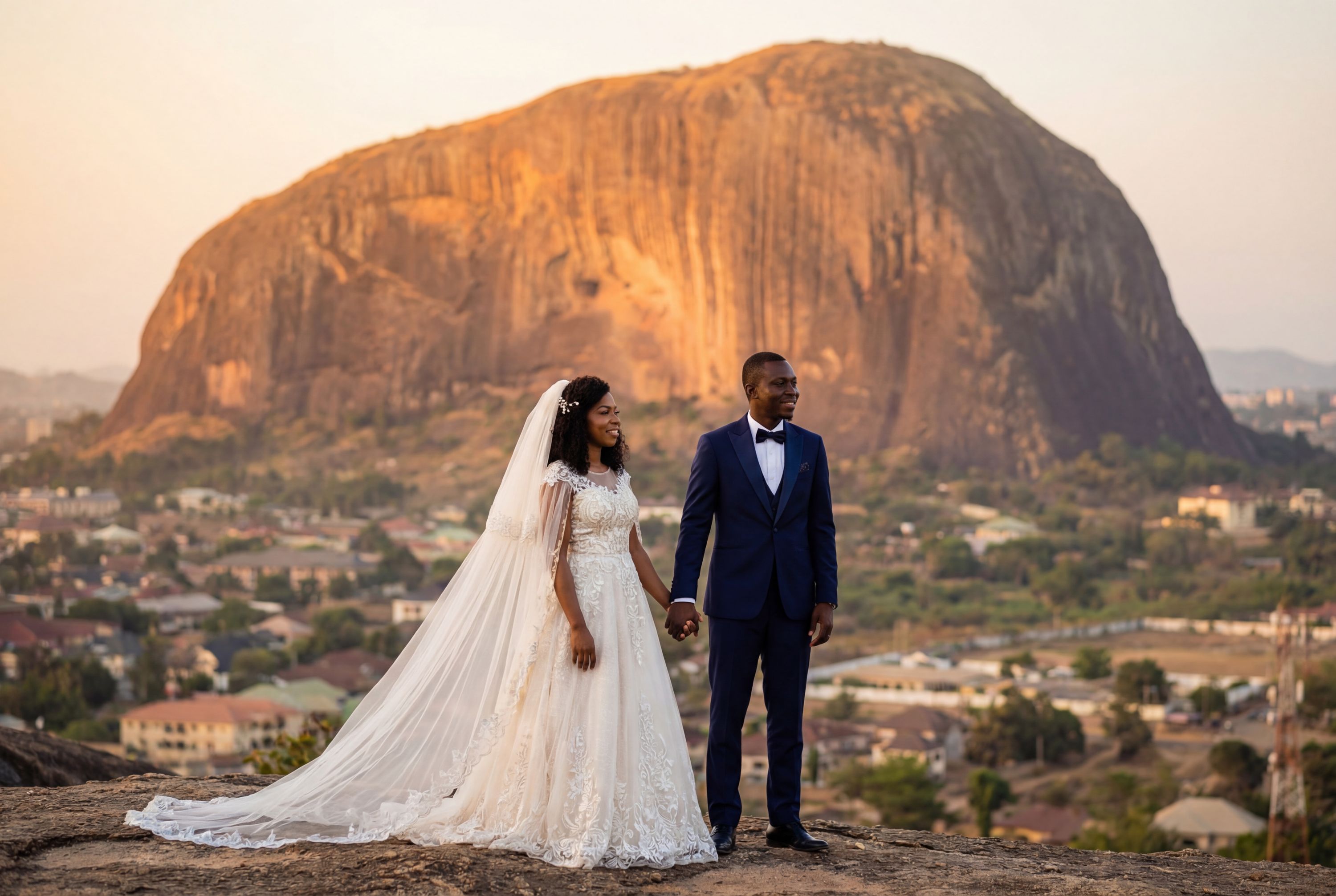 Aso Rock (Viewpoint) wedding photography Abuja 
