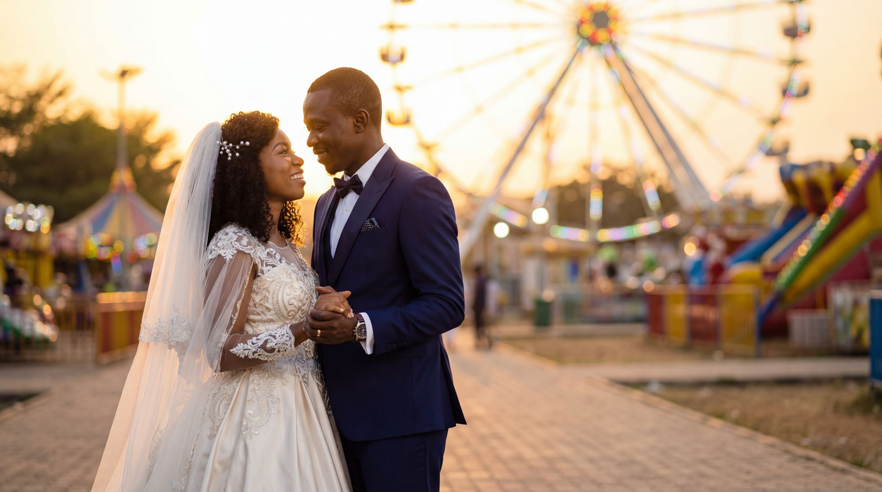Maitama Amusement Park wedding photography Abuja 