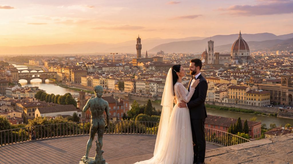 Piazzale Michelangelo wedding photography, Florence, Piazzale Michelangelo wedding photography, Florence,