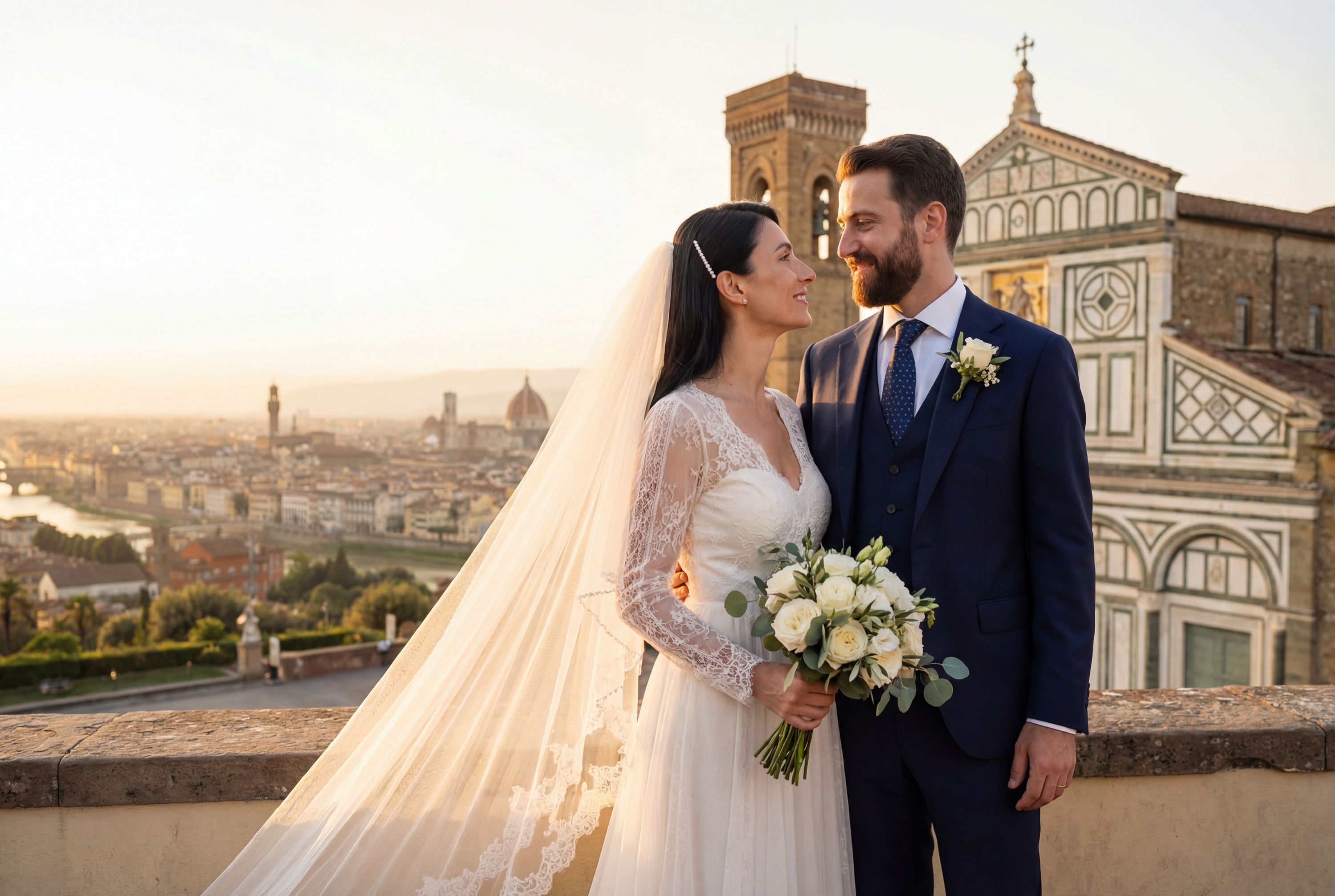 San Miniato al Monte wedding photography Florence 