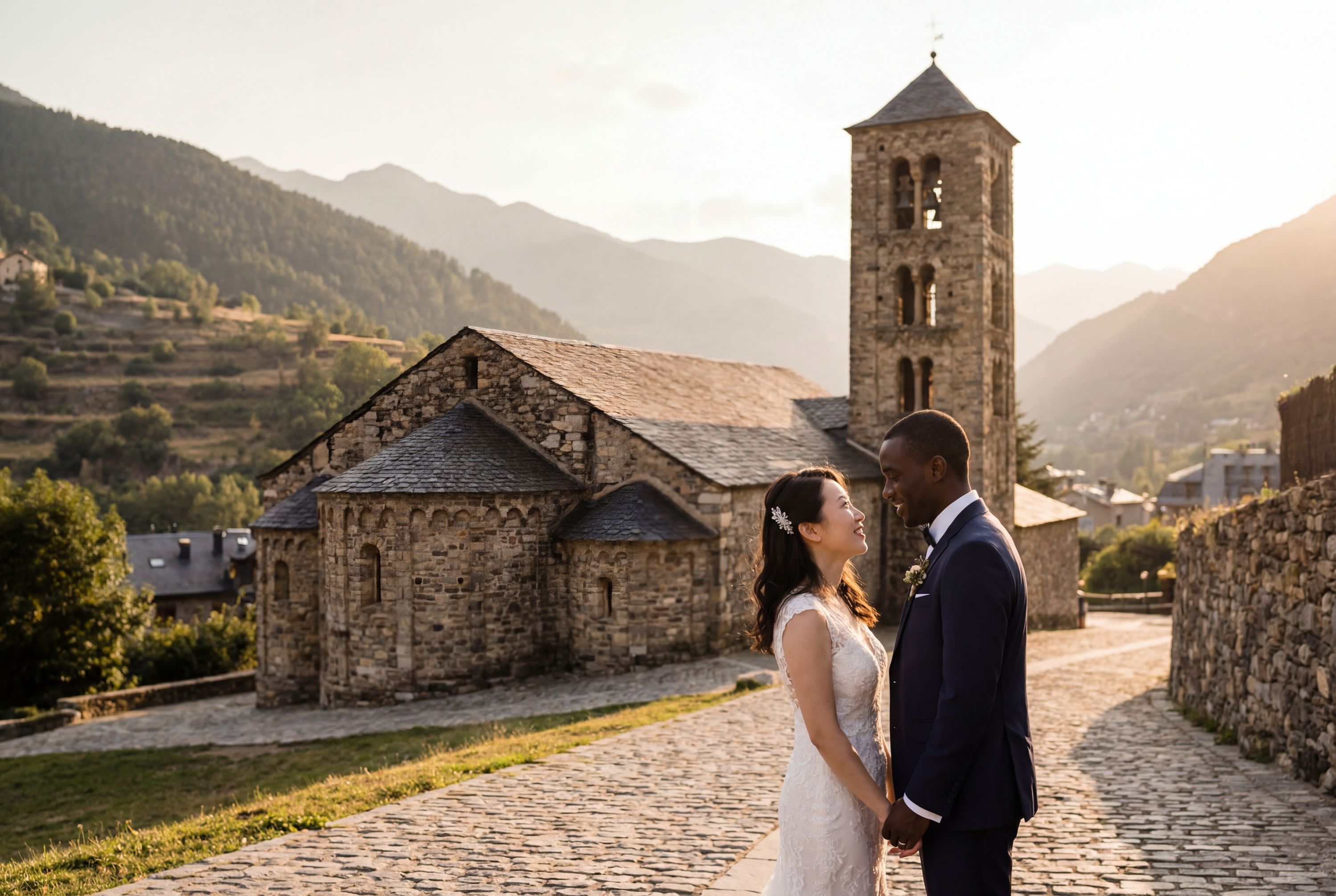 Església de Sant Esteve wedding photography Andorra la Vella 