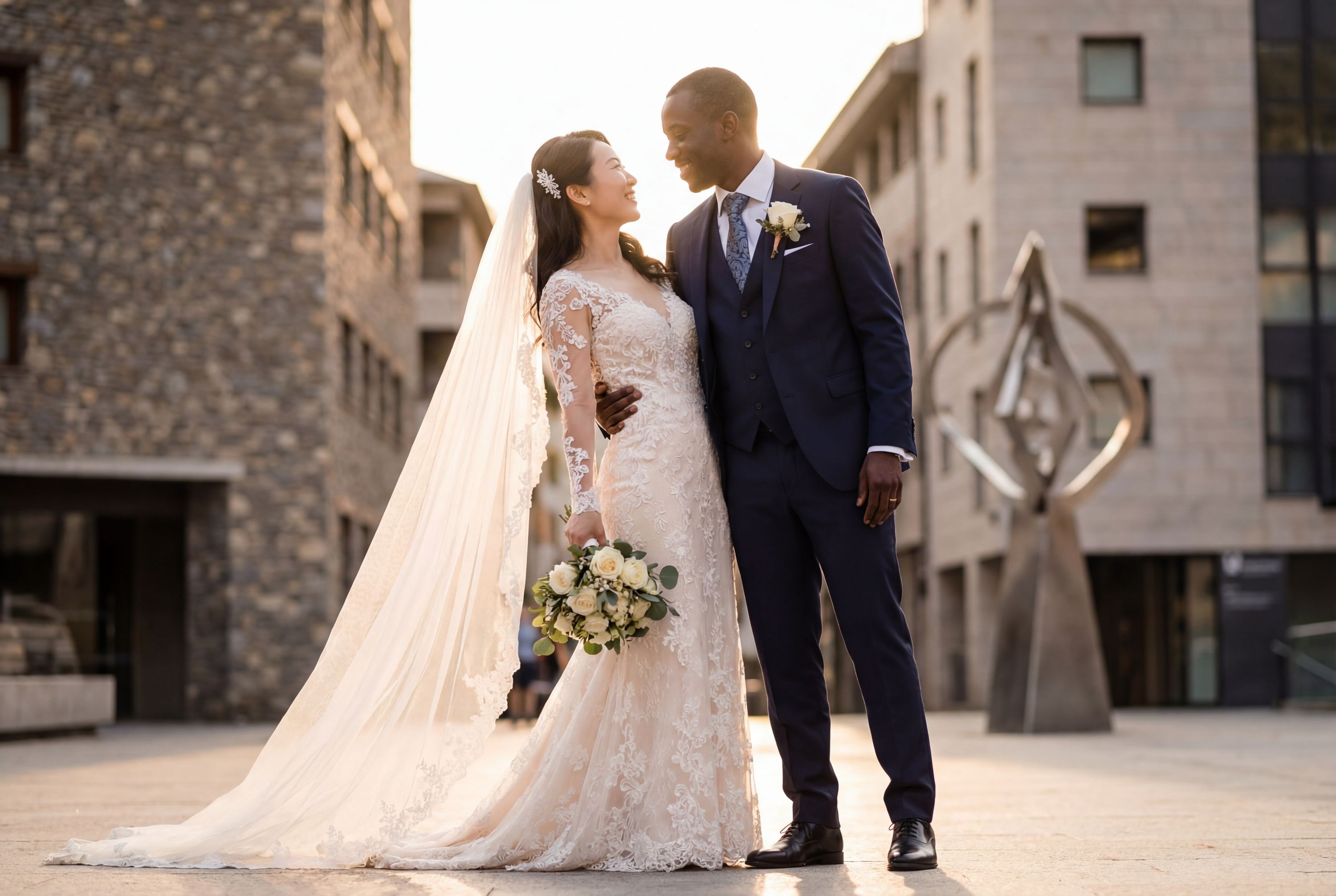 Plaça Guillemó wedding photography Andorra la Vella 