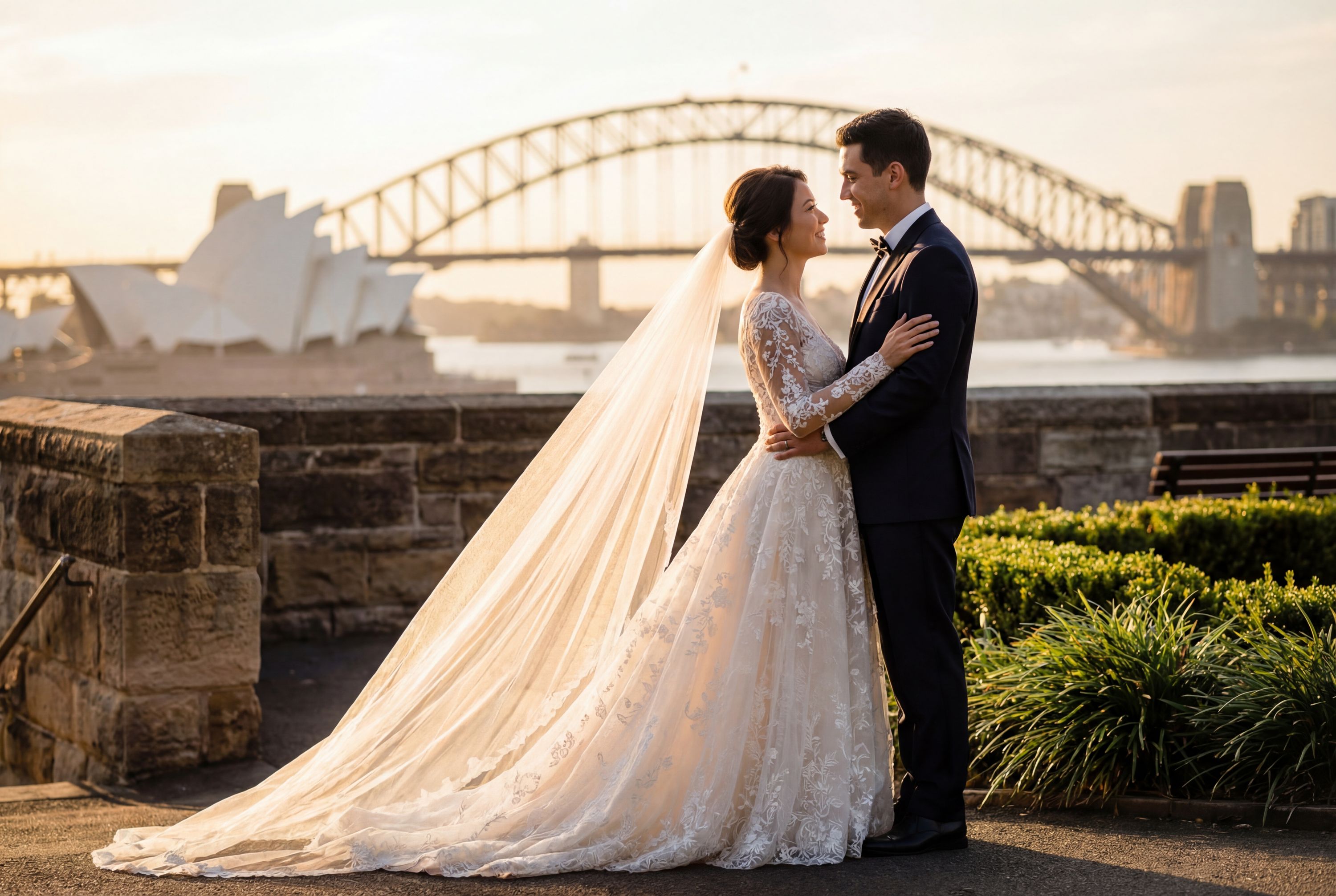 Observatory Hill Park wedding photography Sydney 
