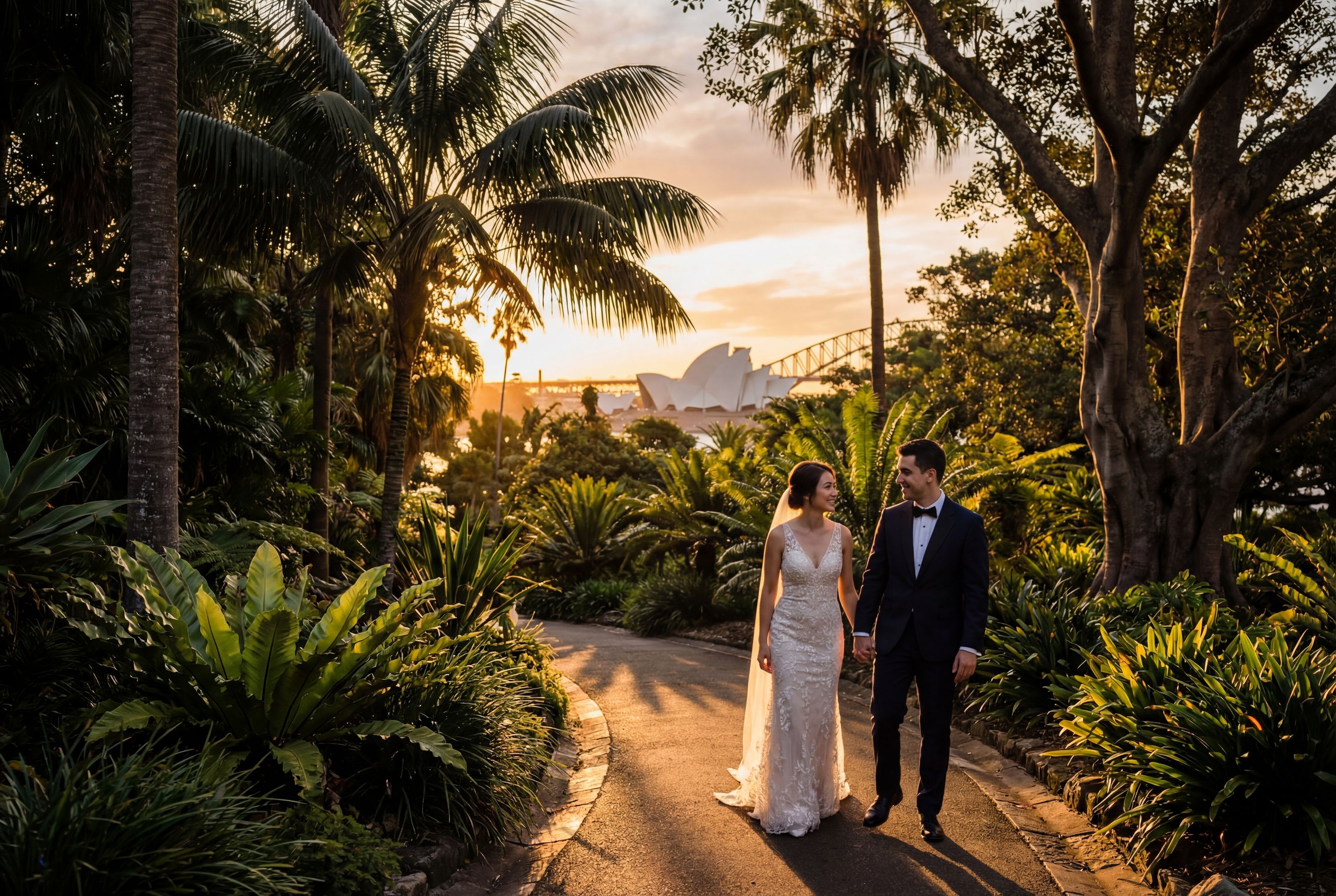 Royal Botanic Garden Sydney wedding photography Sydney 