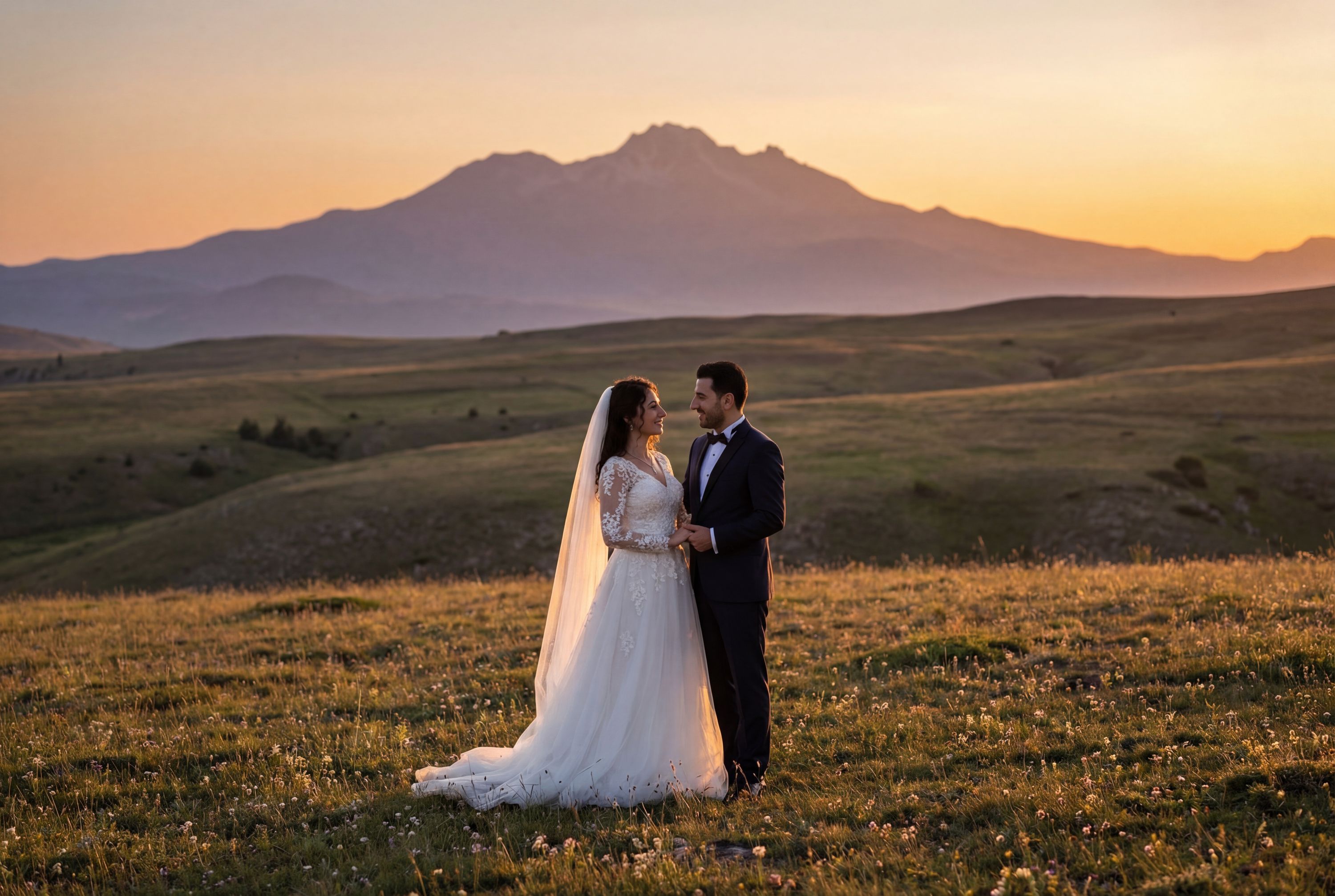 Wedding photography Kayseri - Erciyes Tekir Yaylası (Tekir Plateau)