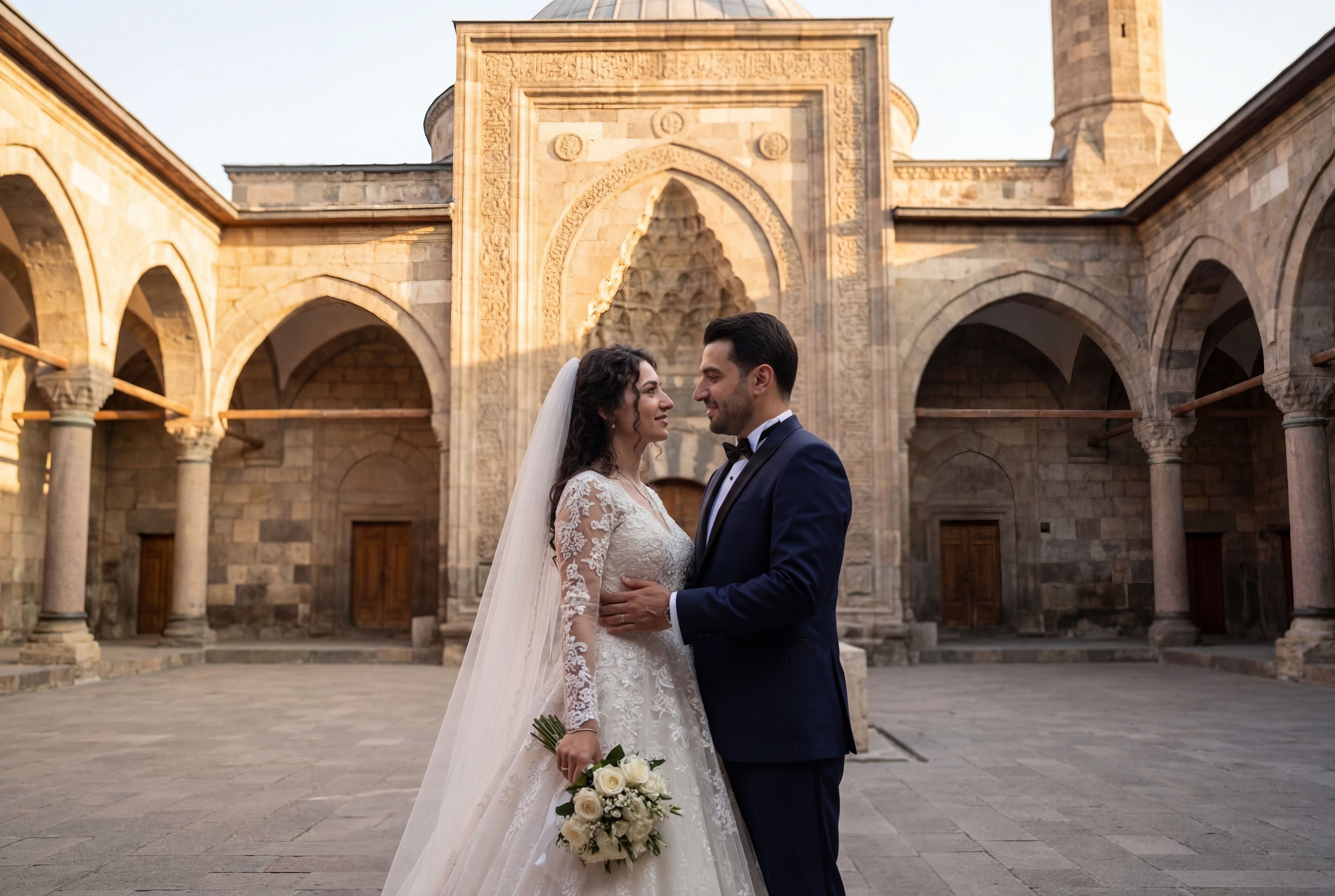 Wedding photography Kayseri - Hunat Hatun Complex (Hunat Hatun Külliyesi)
