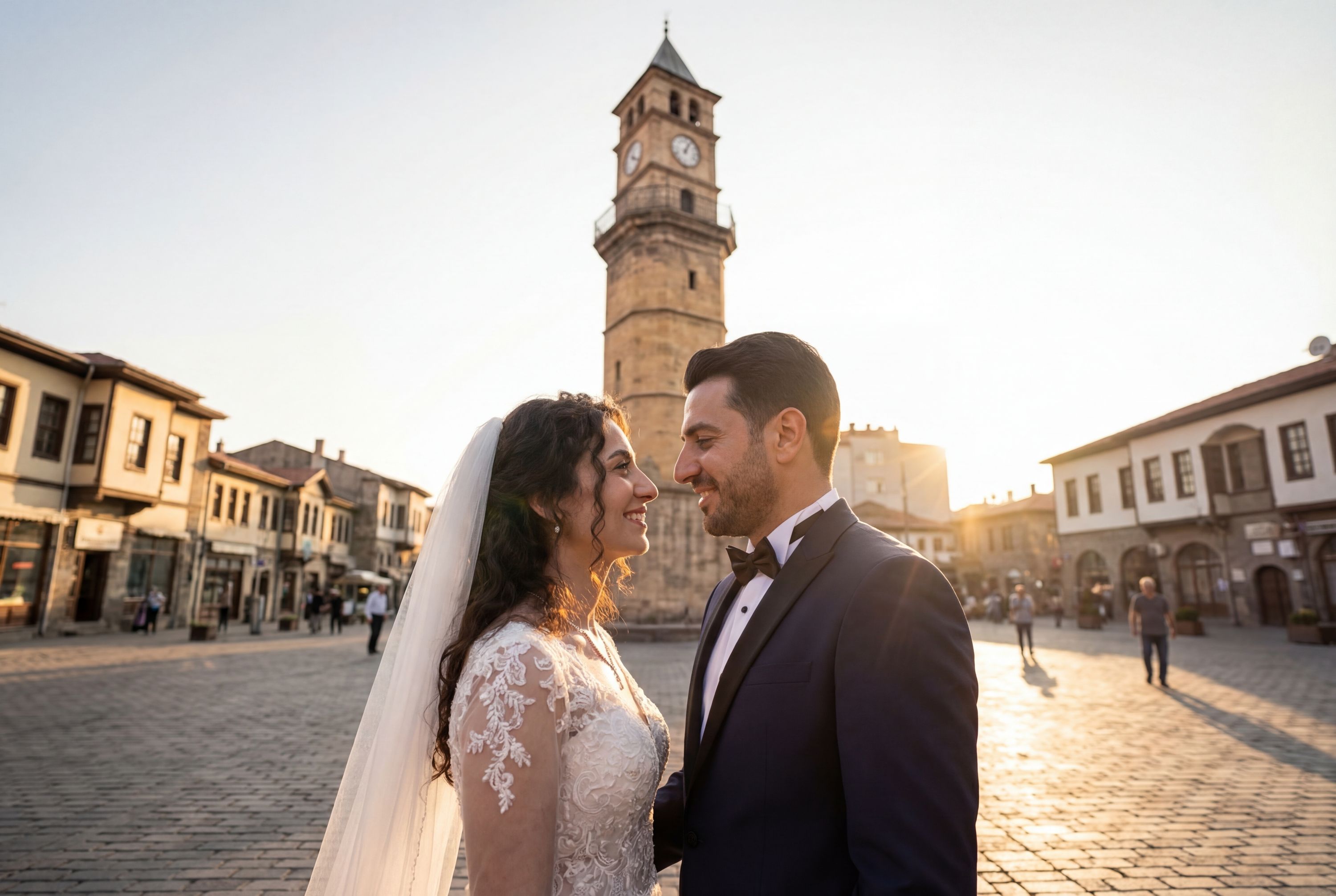 Wedding photography Kayseri - Kayseri Clock Tower (Saat Kulesi)